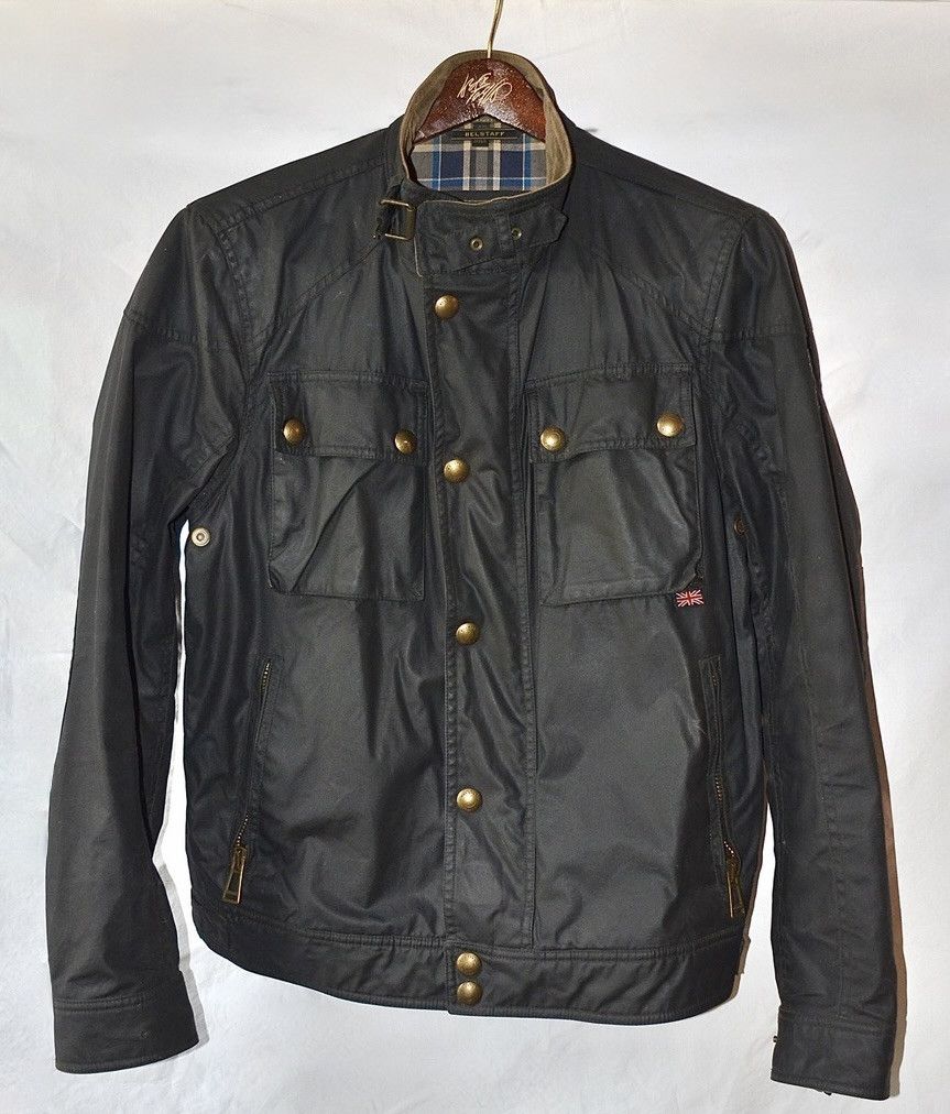 Belstaff Belstaff Roadmaster Waxed Jacket Black Size 48 (Fits Small) Size US M / EU 48-50 / 2 - 1 Thumbnail