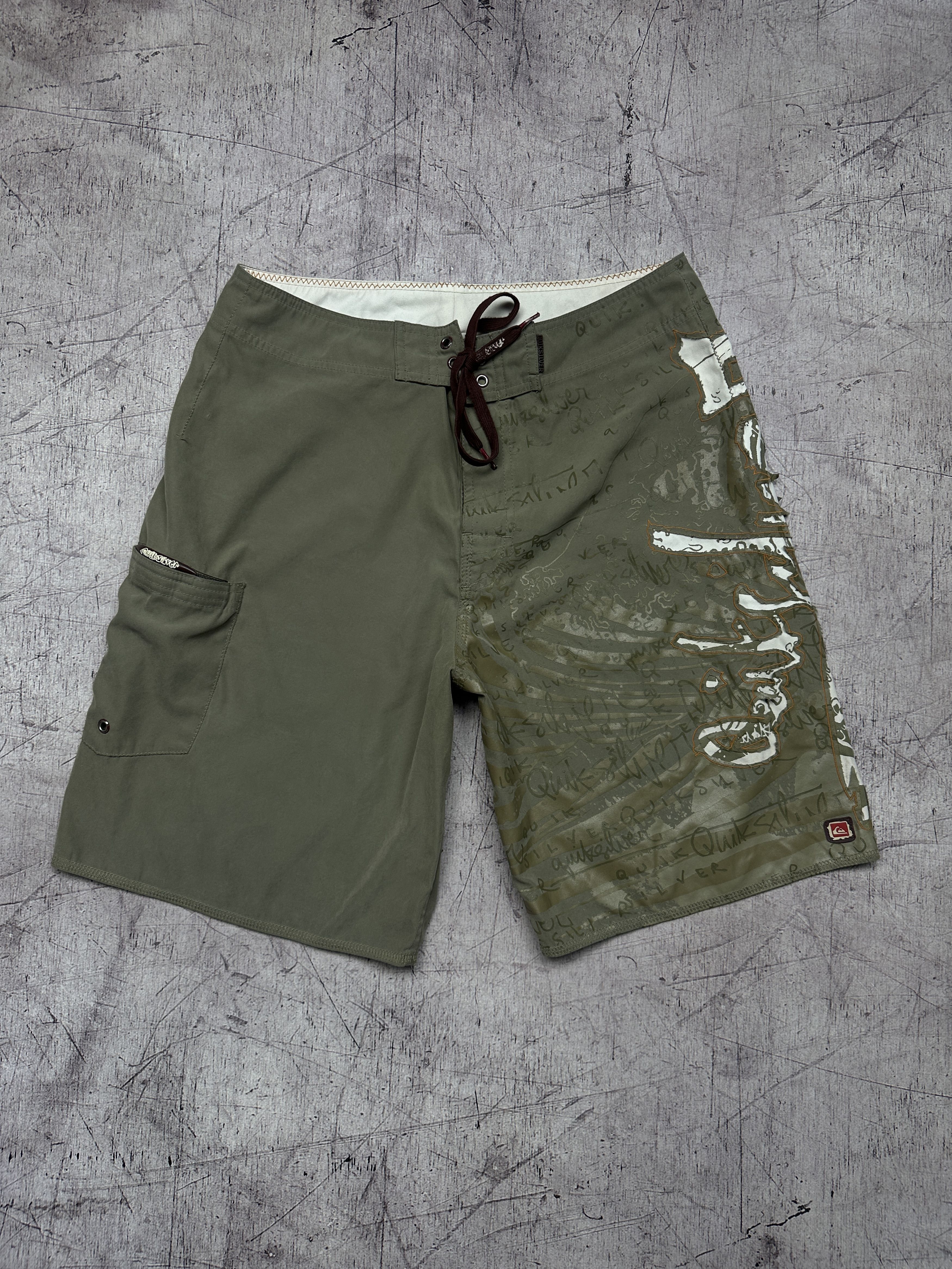 Quiksilver Quiksilver Vintage Mens Surf Style Shorts Size US 30 / EU 46 - 1 Thumbnail