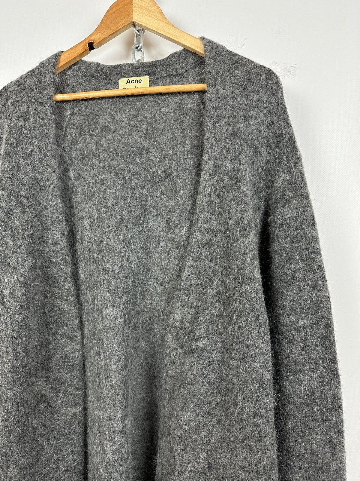 Acne Studios Acne Studios Raya Short Mohair/Wool Knit Cardigan Sweater Size S / US 4 / IT 40 - 6 Thumbnail