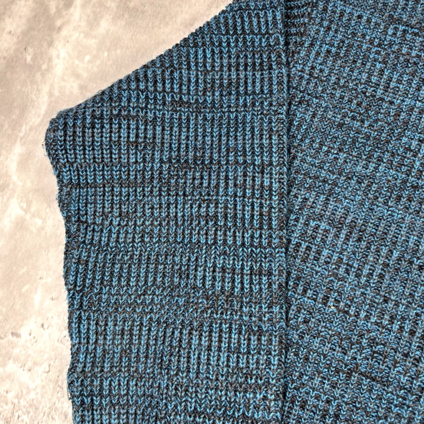 Vintage VINTAGE Saugatuck Pullover Knit Sweater Acrylic Mens XL Blue Black Crew Neck Knit Pattern Solid 80s 90s Size US XL / EU 56 / 4 - 5 Thumbnail