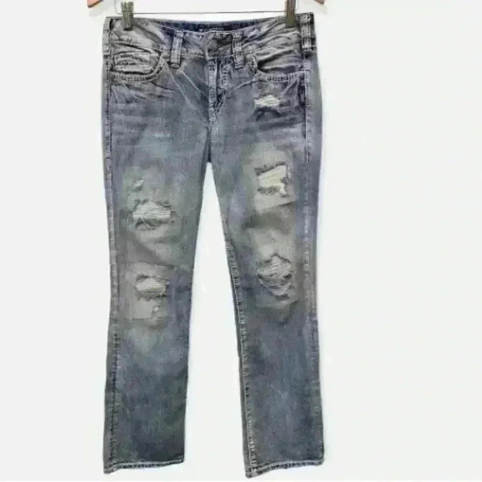 Silver Jeans Co. SILVER Suki Jeans MidRise Classic Stretch Bootcut Size 30/31 Size 30" / US 8 / IT 44 - 2 Thumbnail