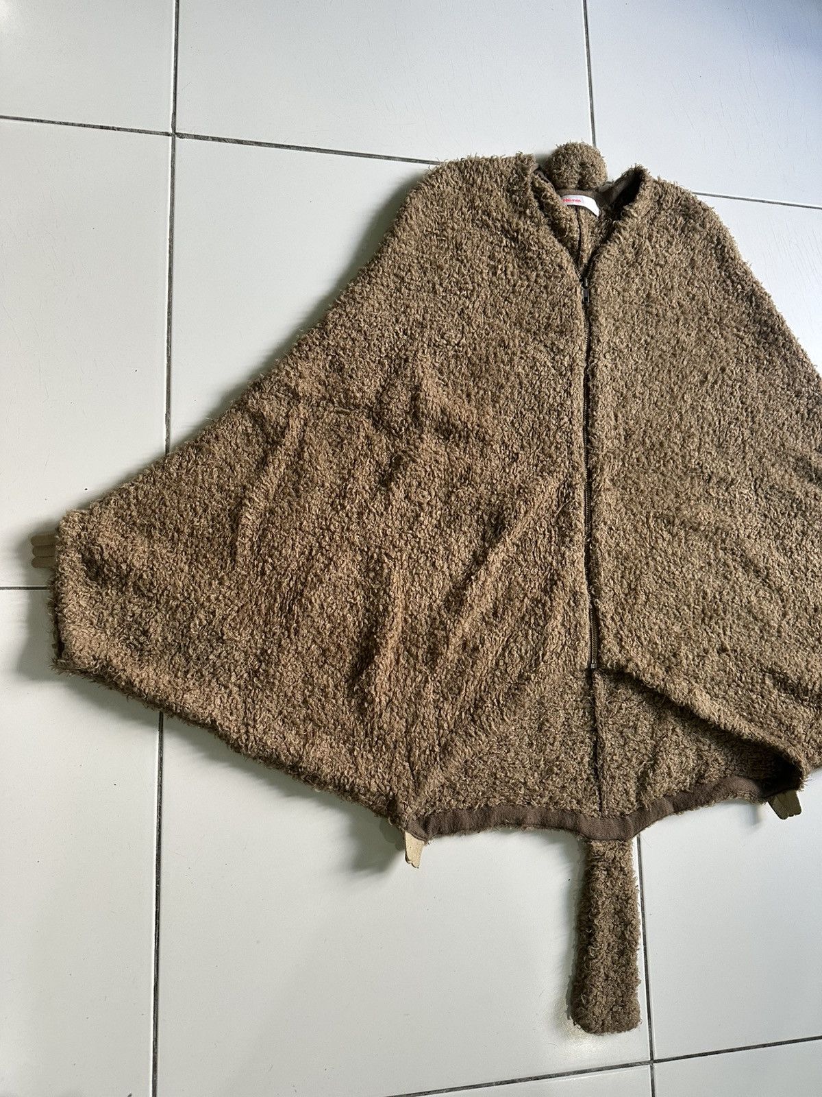 Issey Miyake Ne-net oversized fleece Poncho Size US L / EU 52-54 / 3 - 2 Thumbnail