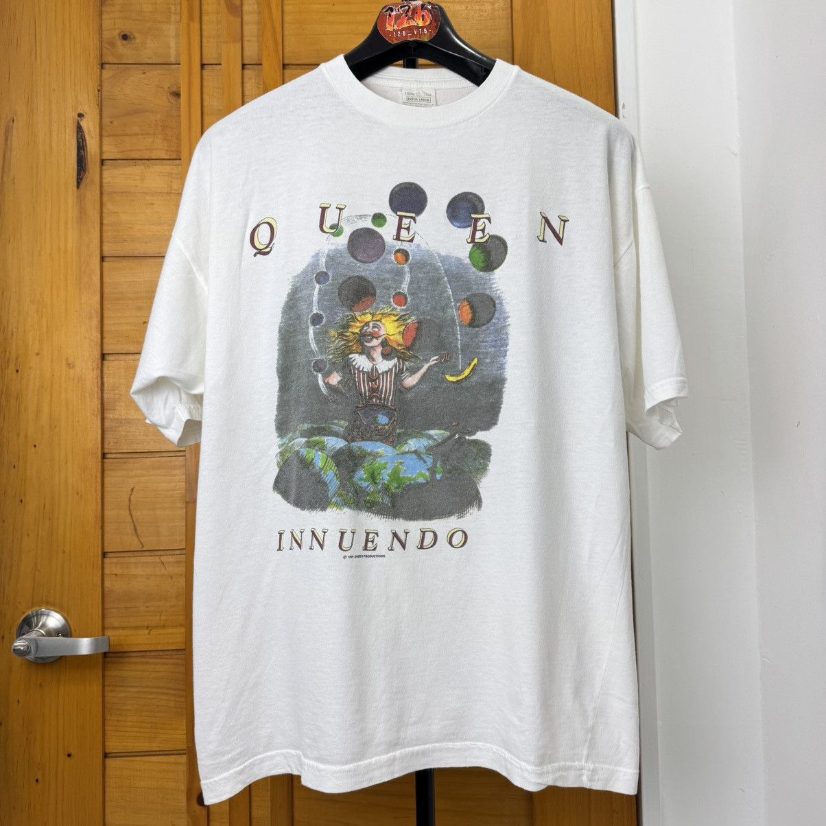 Band Tees Queen Band vintage shirt 90’ Size US XL / EU 56 / 4 - 3 Thumbnail
