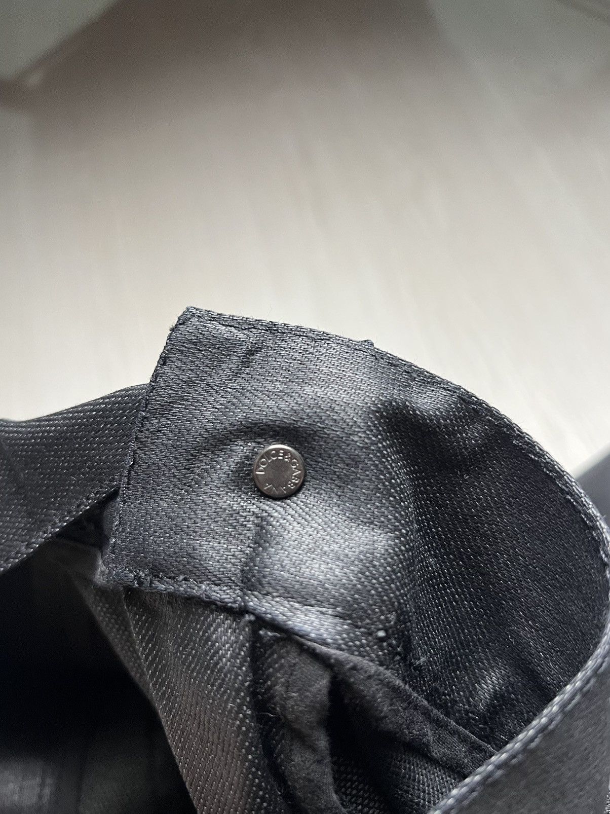 Dolce & Gabbana Dolce Gabbana Waxed Black Coated Denim Size US 35 - 9 Thumbnail