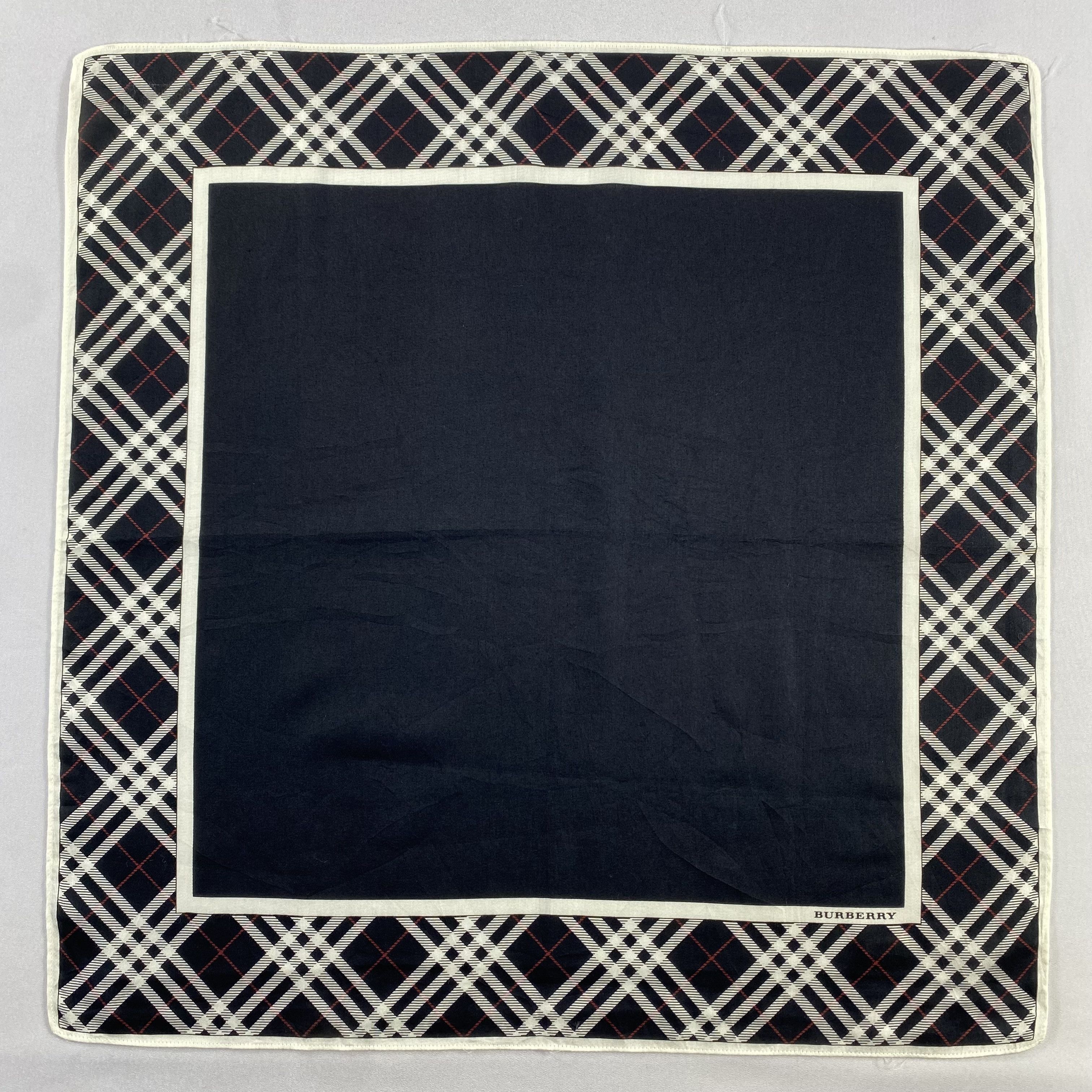 Burberry × Vintage Burberry Handkerchief / Neckerchief / Bandana-P1476 Size ONE SIZE - 1 Thumbnail