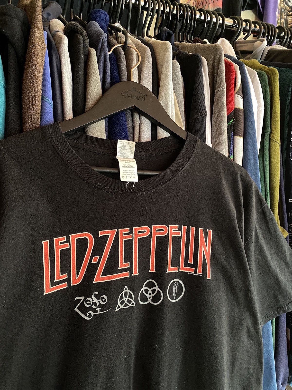Band Tees VINTAGE LED ZEPPELIN BAGGY T-shirt Size US XXL / EU 58 / 5 - 2 Thumbnail