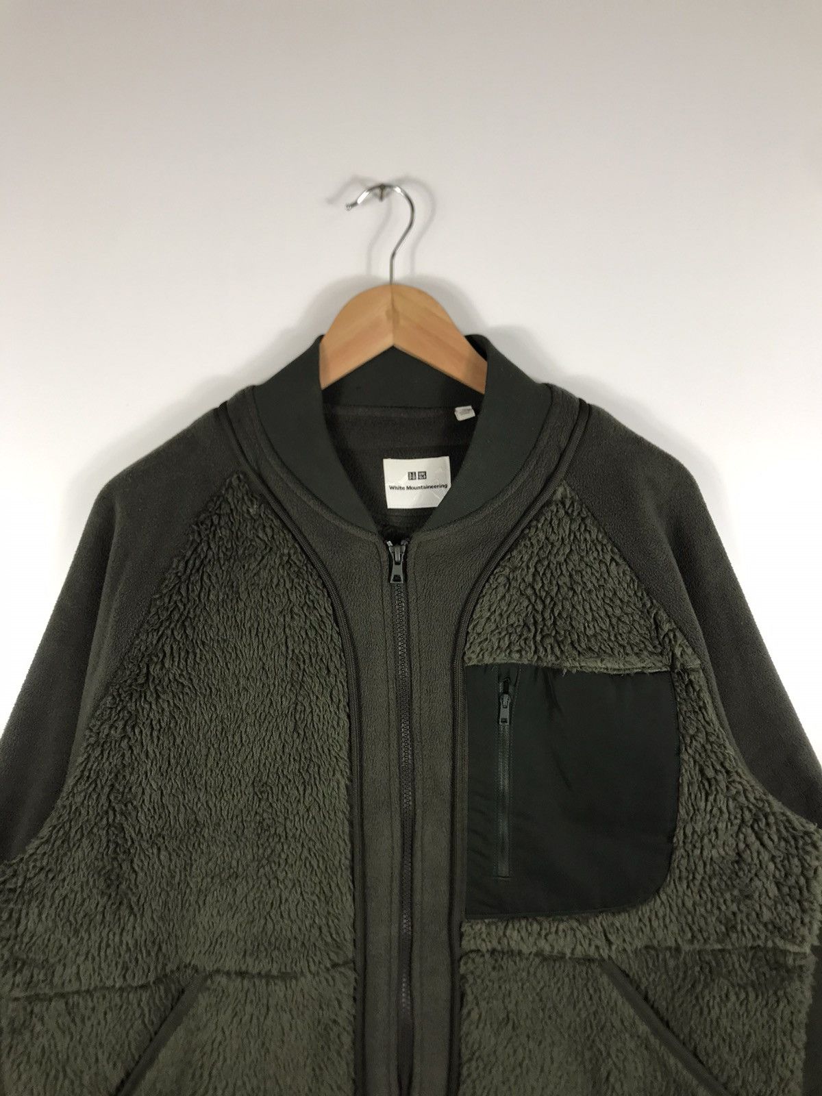 Uniqlo × White Mountaineering 🌟White Mountaineering Deep Pile Fleece Jacket Size US L / EU 52-54 / 3 - 4 Thumbnail