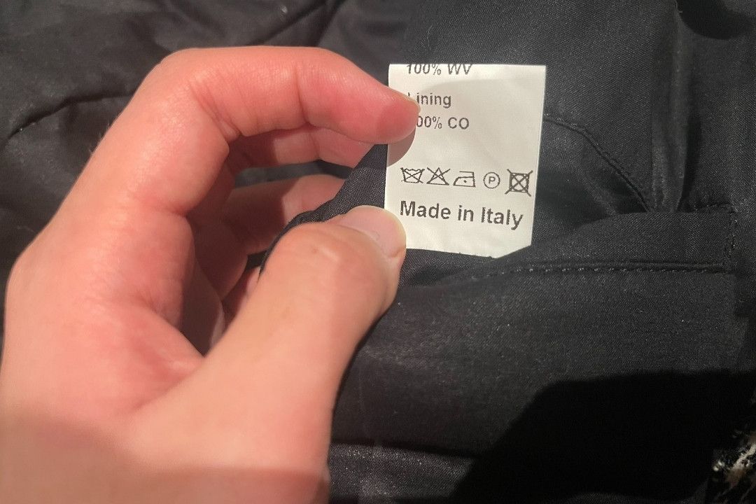 Raf Simons Raf Simons 18FW Black and White Checked Wool Parka Size US M / EU 48-50 / 2 - 7 Thumbnail