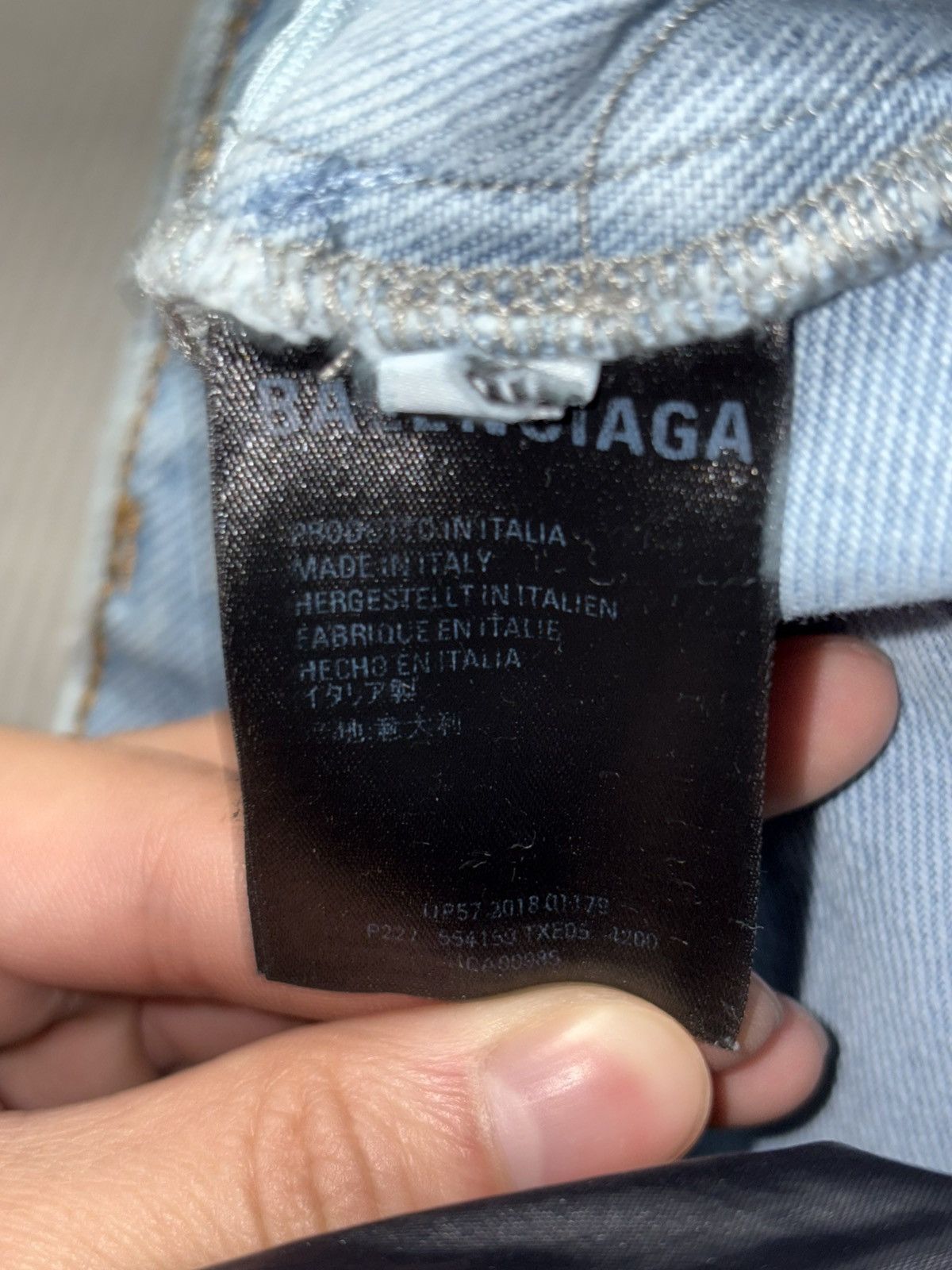 Balenciaga Balenciaga Demna Flare Bootcut Jeans Washed Denim distressed Size US 30 / EU 46 - 8 Thumbnail