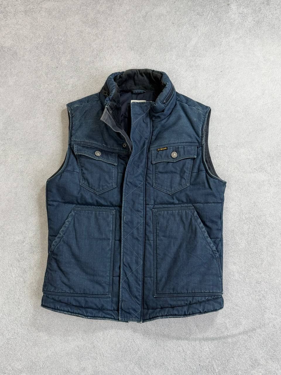 G-Star VTG G-star raw cargo multi-zip down puffer denim jacket y2k Size US M / EU 48-50 / 2 - 3 Thumbnail
