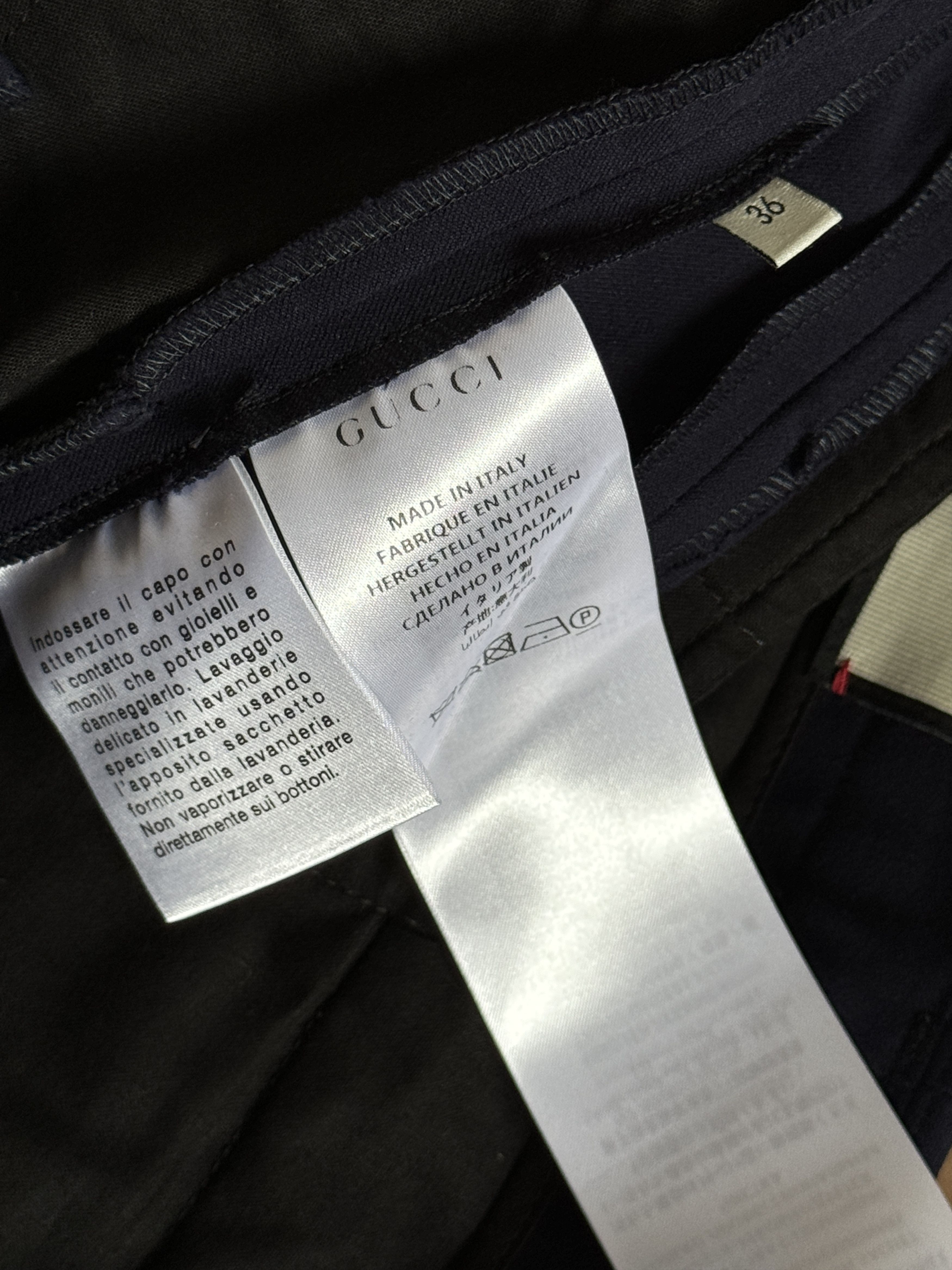 Gucci Gucci embroidered riding trousers Size 26" / US 2 / IT 38 - 7 Thumbnail