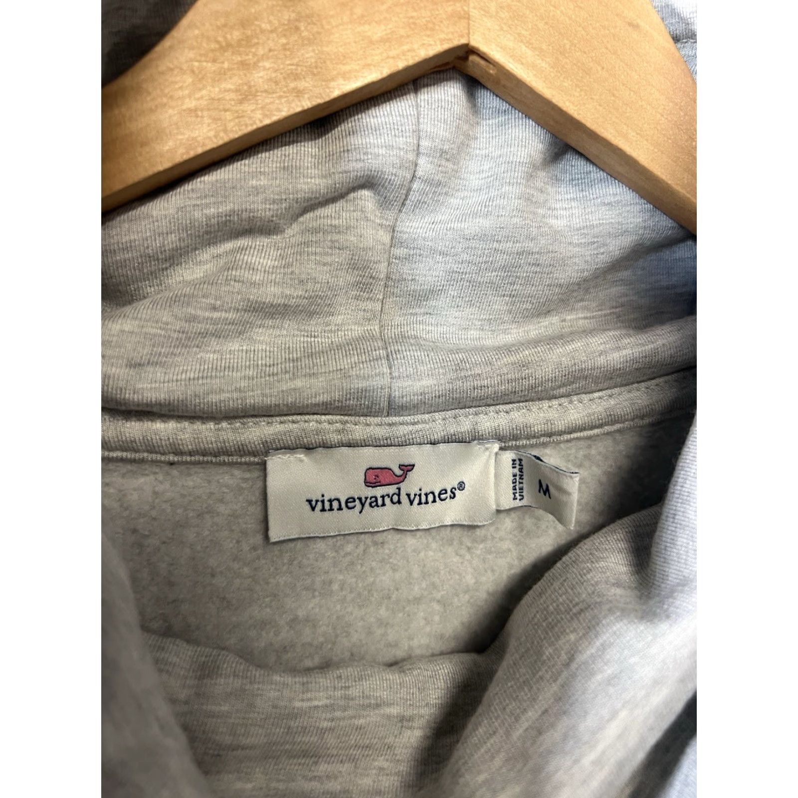 Vineyard Vines Vineyard Vines Womens Gray Long Sleeve Pullover Sweatshirt M Medium Cowl Neck Pullover Activewear Size M / US 6-8 / IT 42-44 - 3 Thumbnail