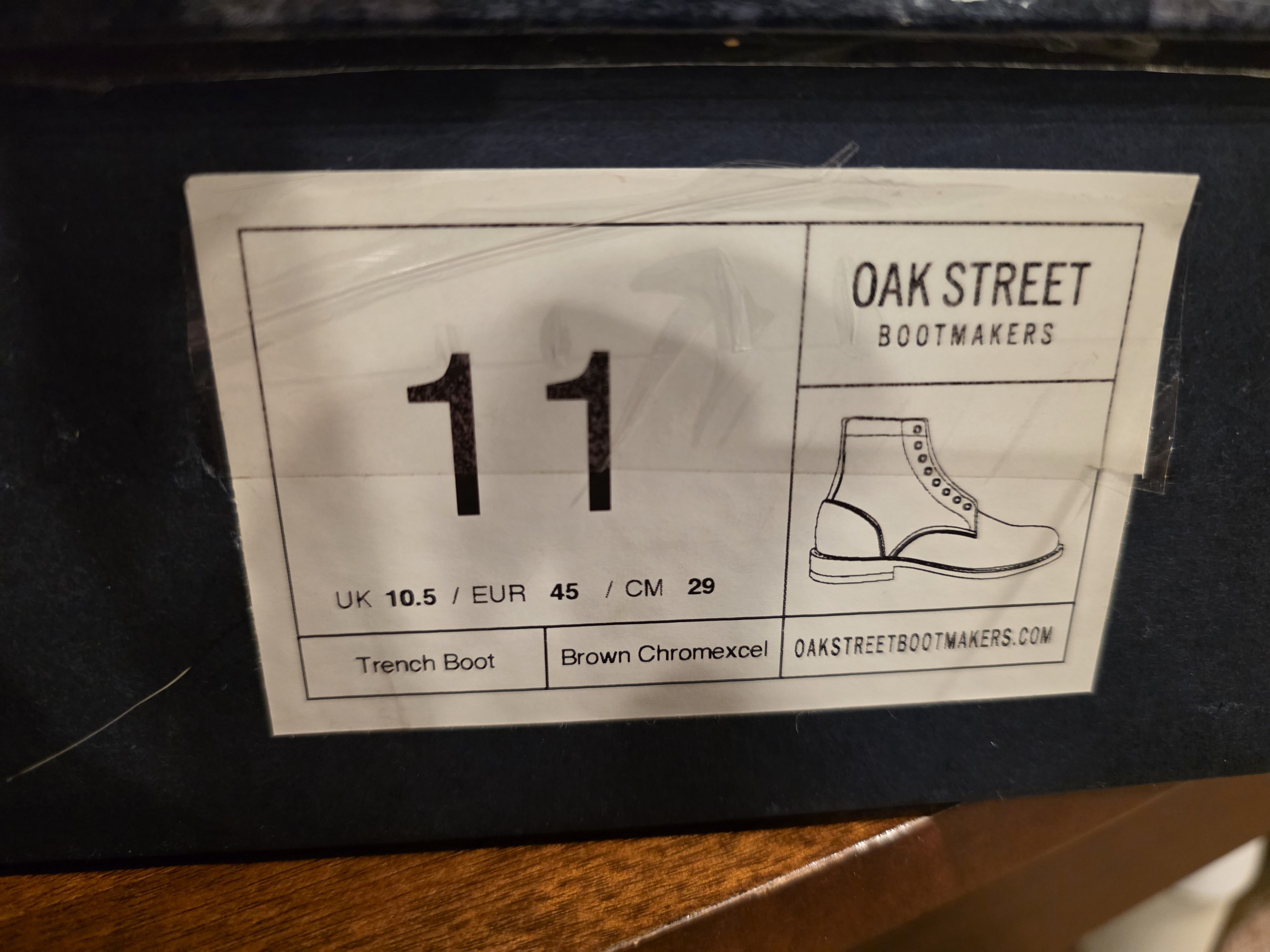 Oak Street Bootmakers Trench boot Size US 11 / EU 44 - 14 Thumbnail