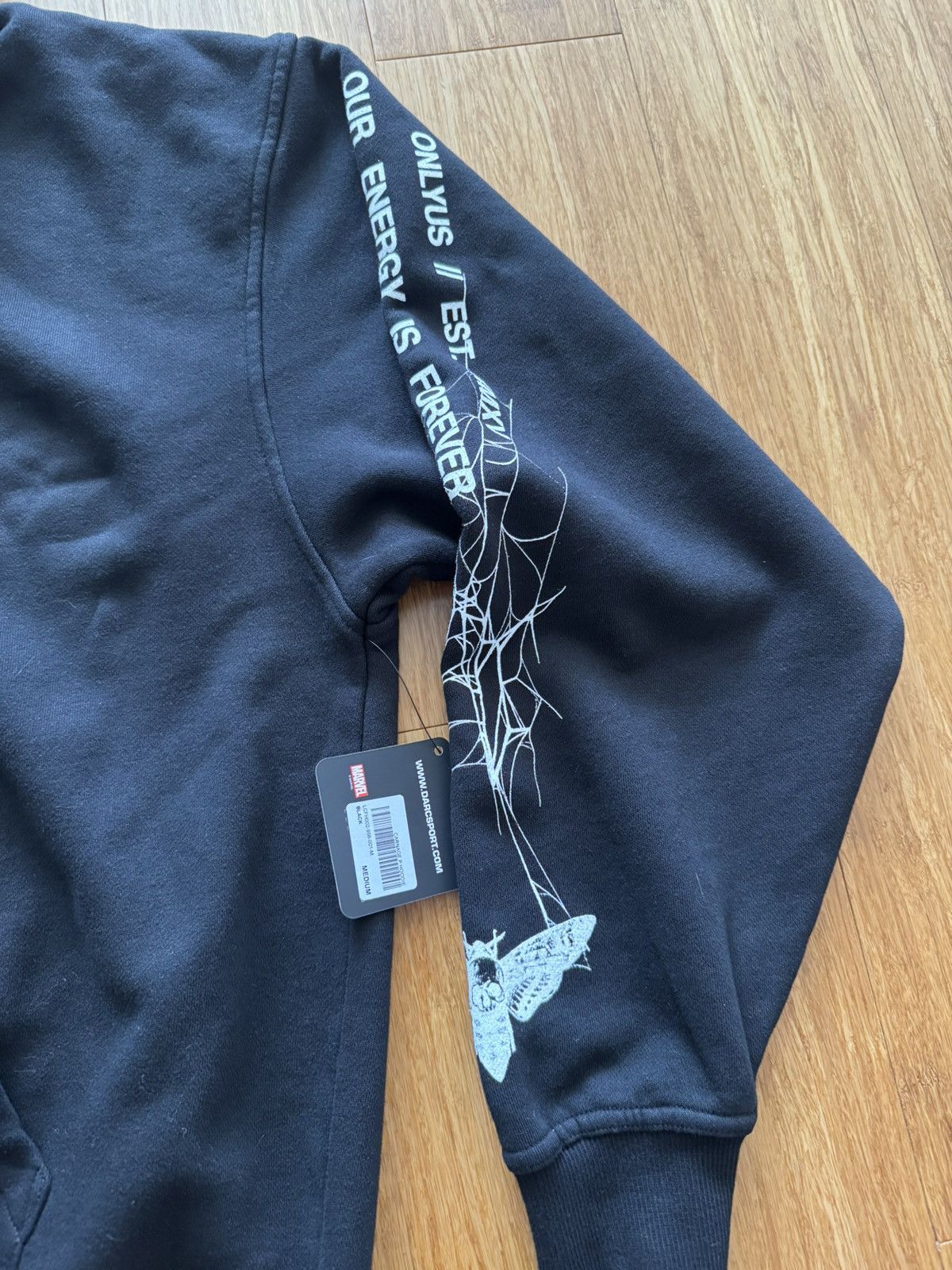 Darc Sport DARC SPORT X SPIDER-MAN X CARNAGE “P” HOODIE BLACK SYMBIOTE Size US M / EU 48-50 / 2 - 5 Thumbnail
