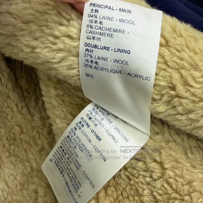 Louis Vuitton Louis Vuitton Dark blue preppy wool coat Size XS / US 0-2 / IT 36-38 - 5 Thumbnail