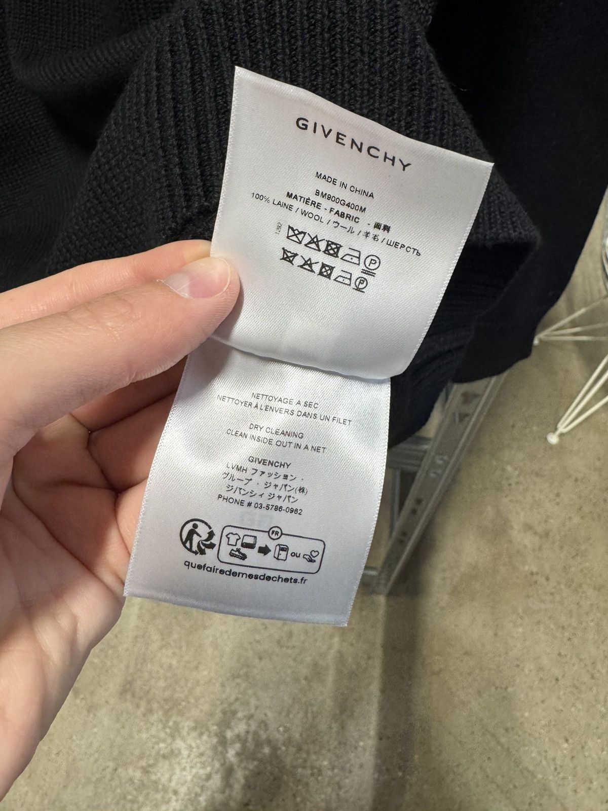 Givenchy Givenchy Logo Sweater NEW 1200$ Size US XS / EU 42 / 0 - 5 Thumbnail