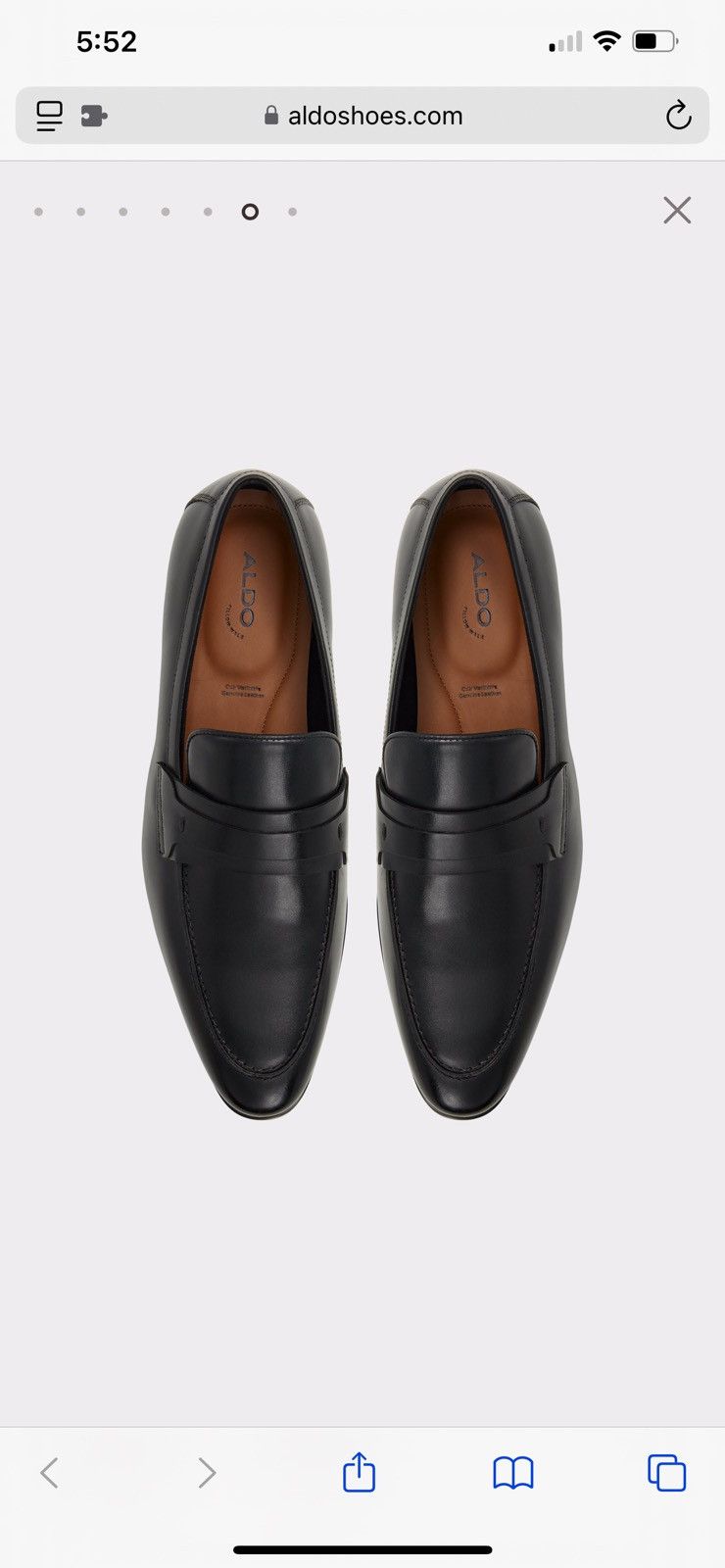 Aldo Aldo Black Loafer Size US 12 / EU 45 - 4 Thumbnail