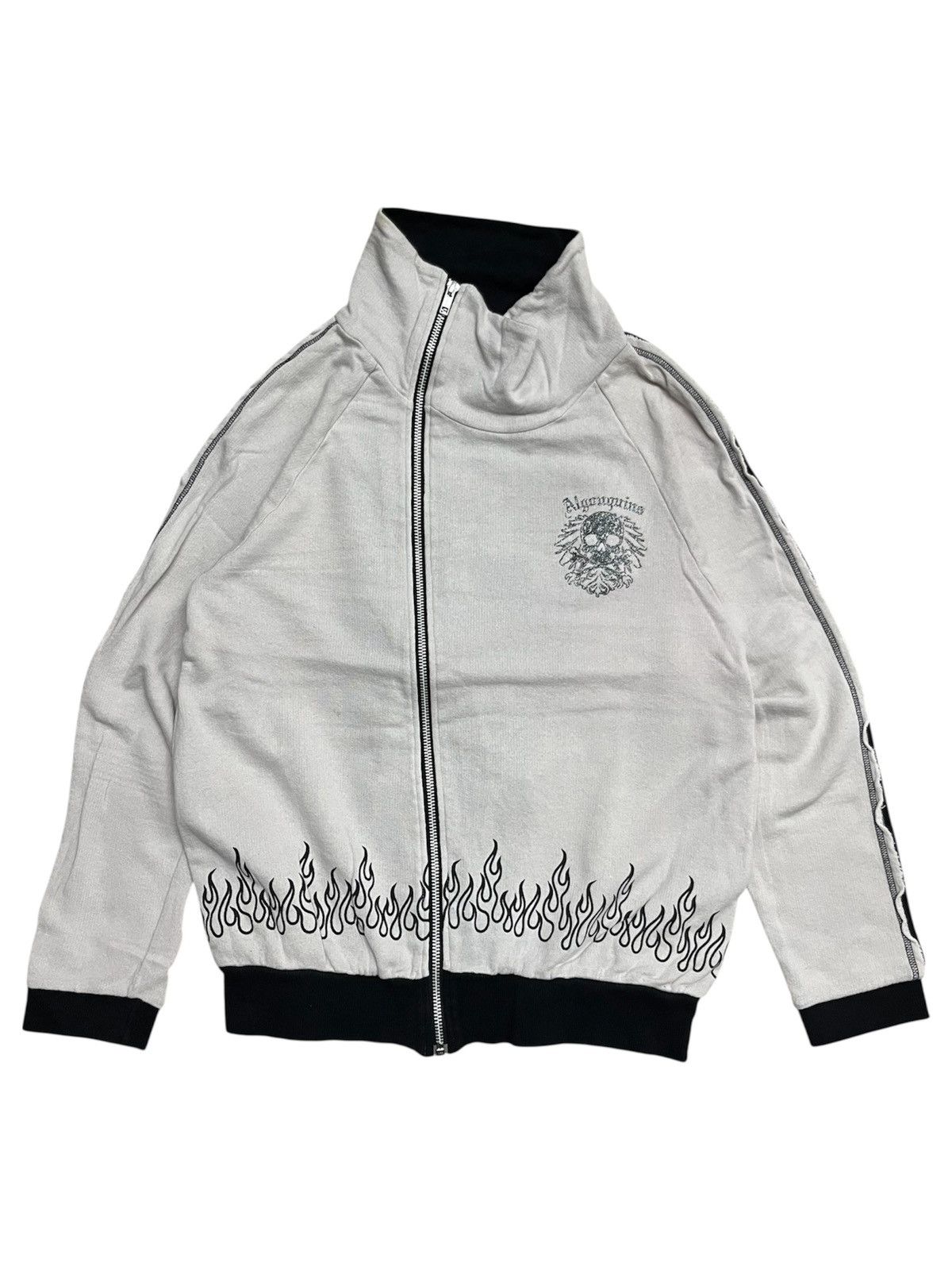 Japanese Brand Vintage y2k Algonquins Shakeout Collapse Zip Up Jacket Size US S / EU 44-46 / 1 - 1 Thumbnail