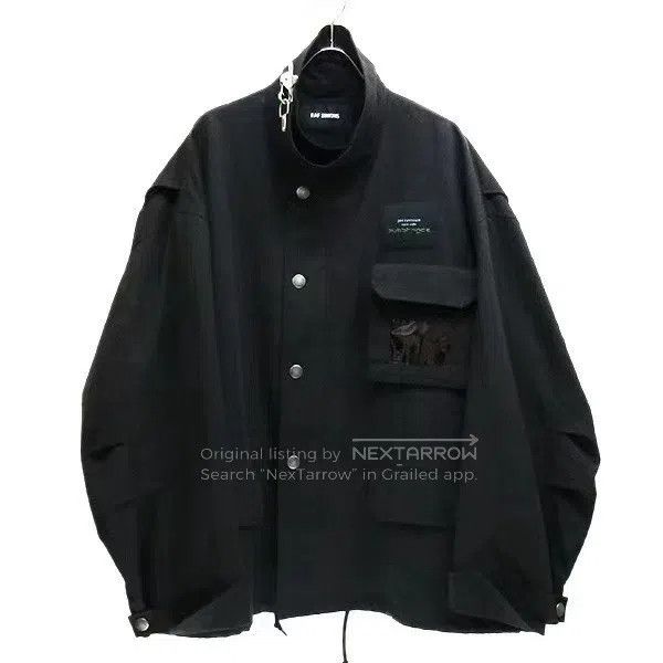 Raf Simons 18ss joy division logo jacket coat