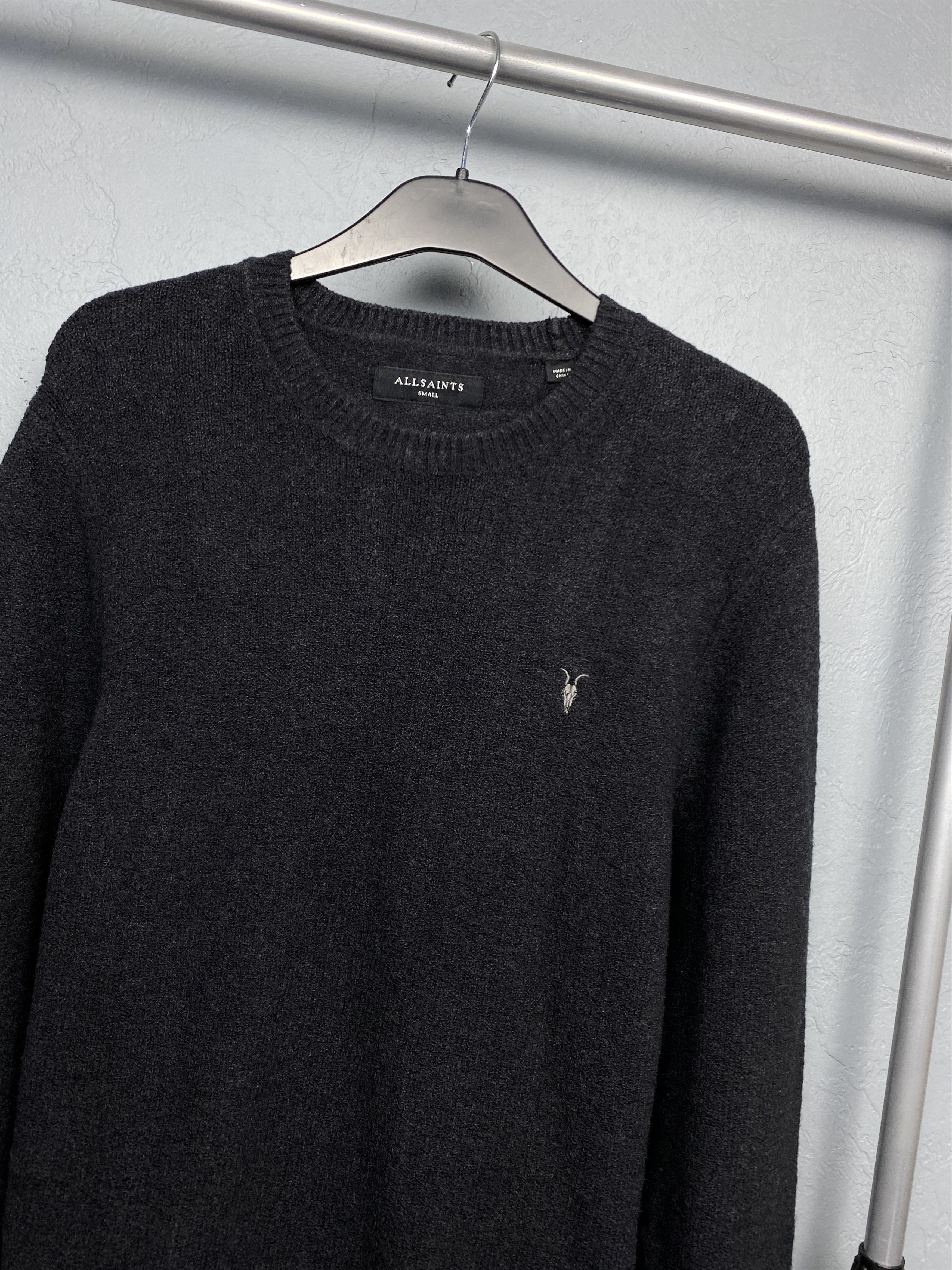 Allsaints Allsaints Mens Olnar Crew Neck Mohair Sweater Size US S / EU 44-46 / 1 - 2 Thumbnail