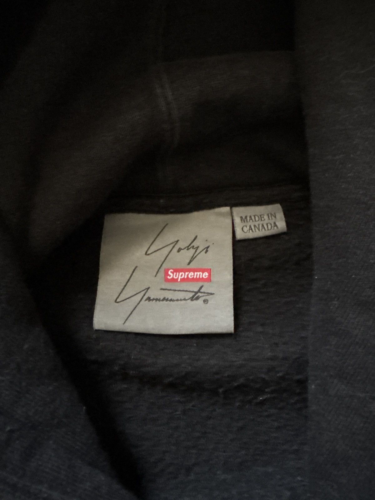 Supreme × Yohji Yamamoto Supreme x Yohji Yamamoto x TEKKEN Black Hooded Sweatshirt Size US S / EU 44-46 / 1 - 4 Thumbnail