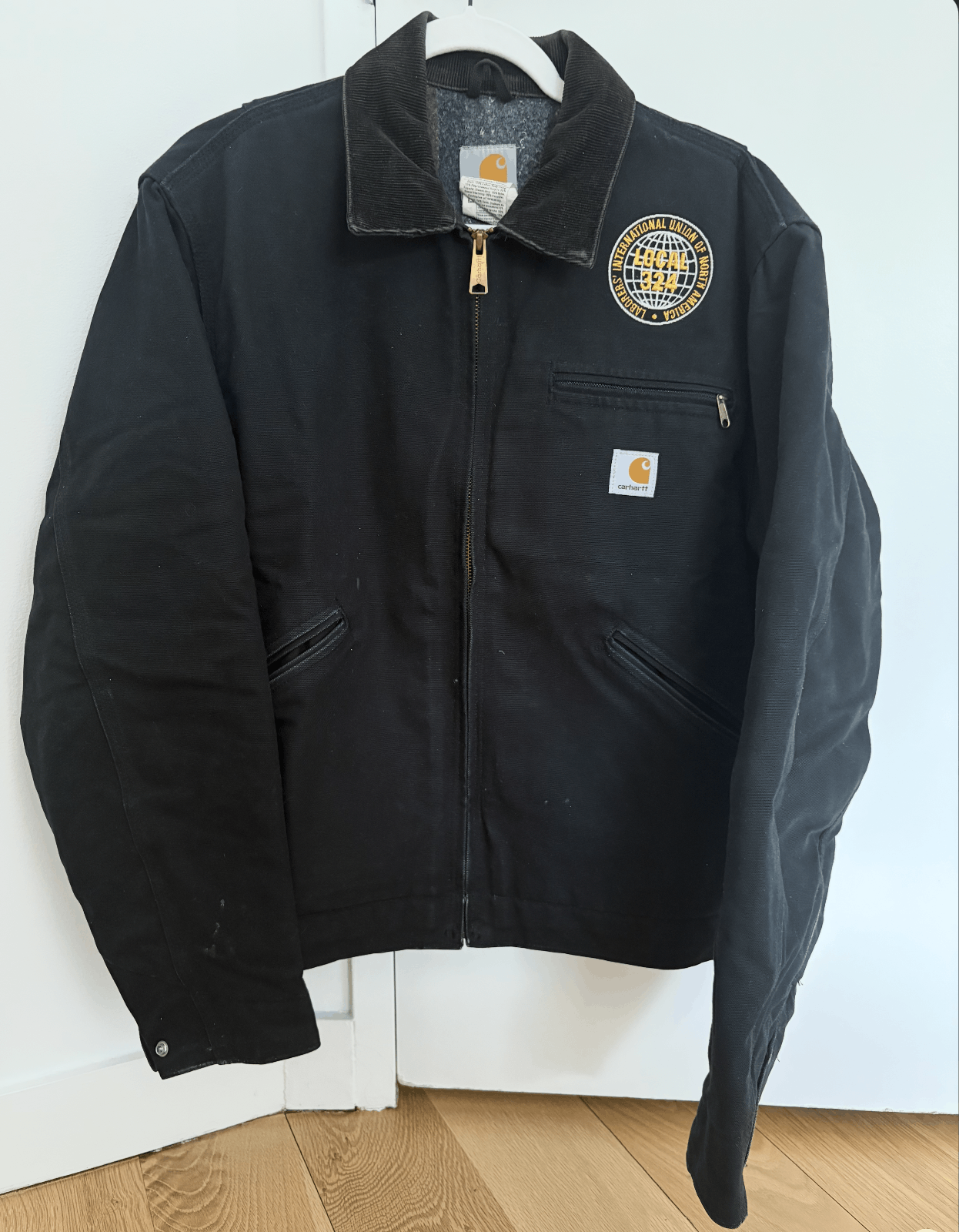 Carhartt Made in USA Carhartt Detroit Jacket - Local 324 LIUNA Size US M / EU 48-50 / 2 - 1 Thumbnail