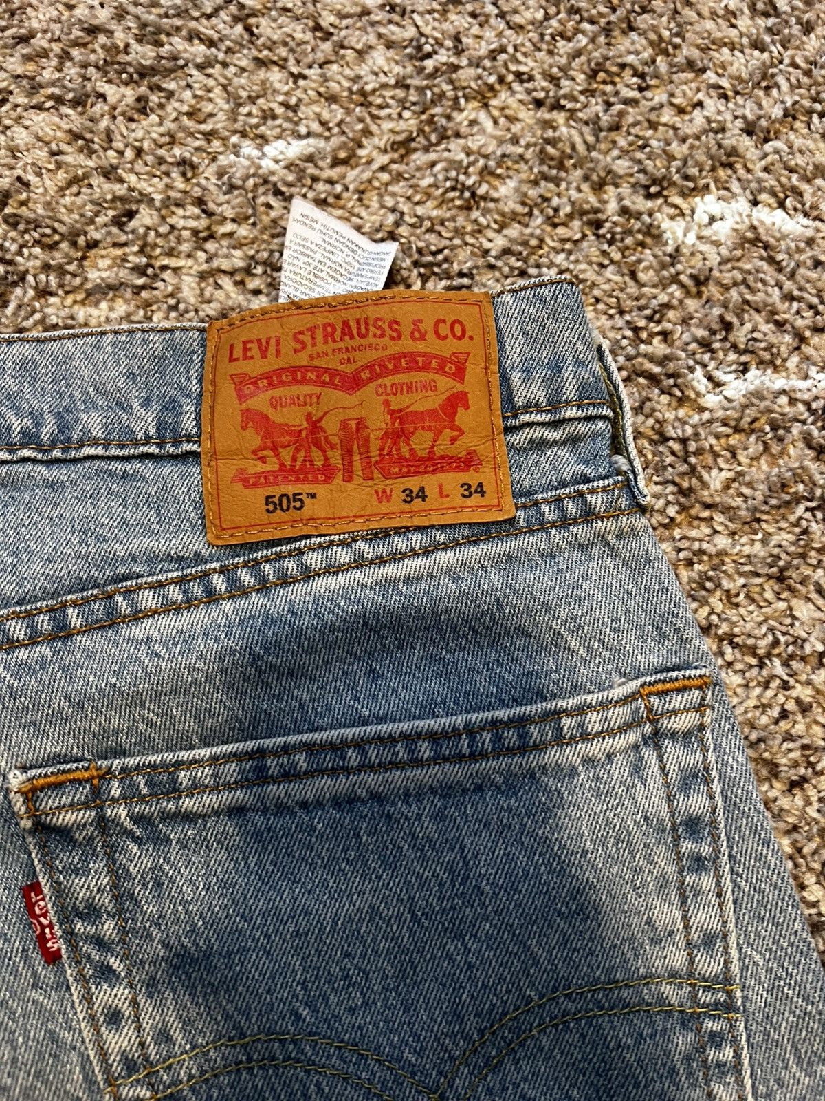 Levi's Levi 501 jeans Size US 34 / EU 50 - 3 Thumbnail