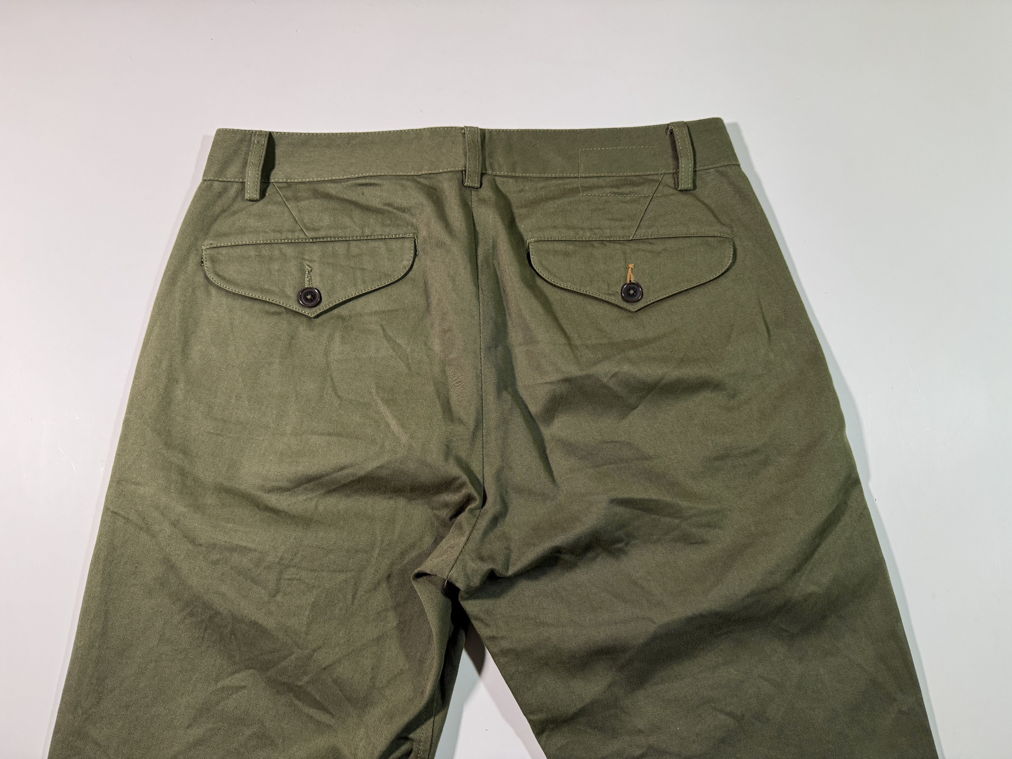 Universal Works Universal Works Pants Khaki Chino Trousers Size 30 Size US 30 / EU 46 - 4 Thumbnail