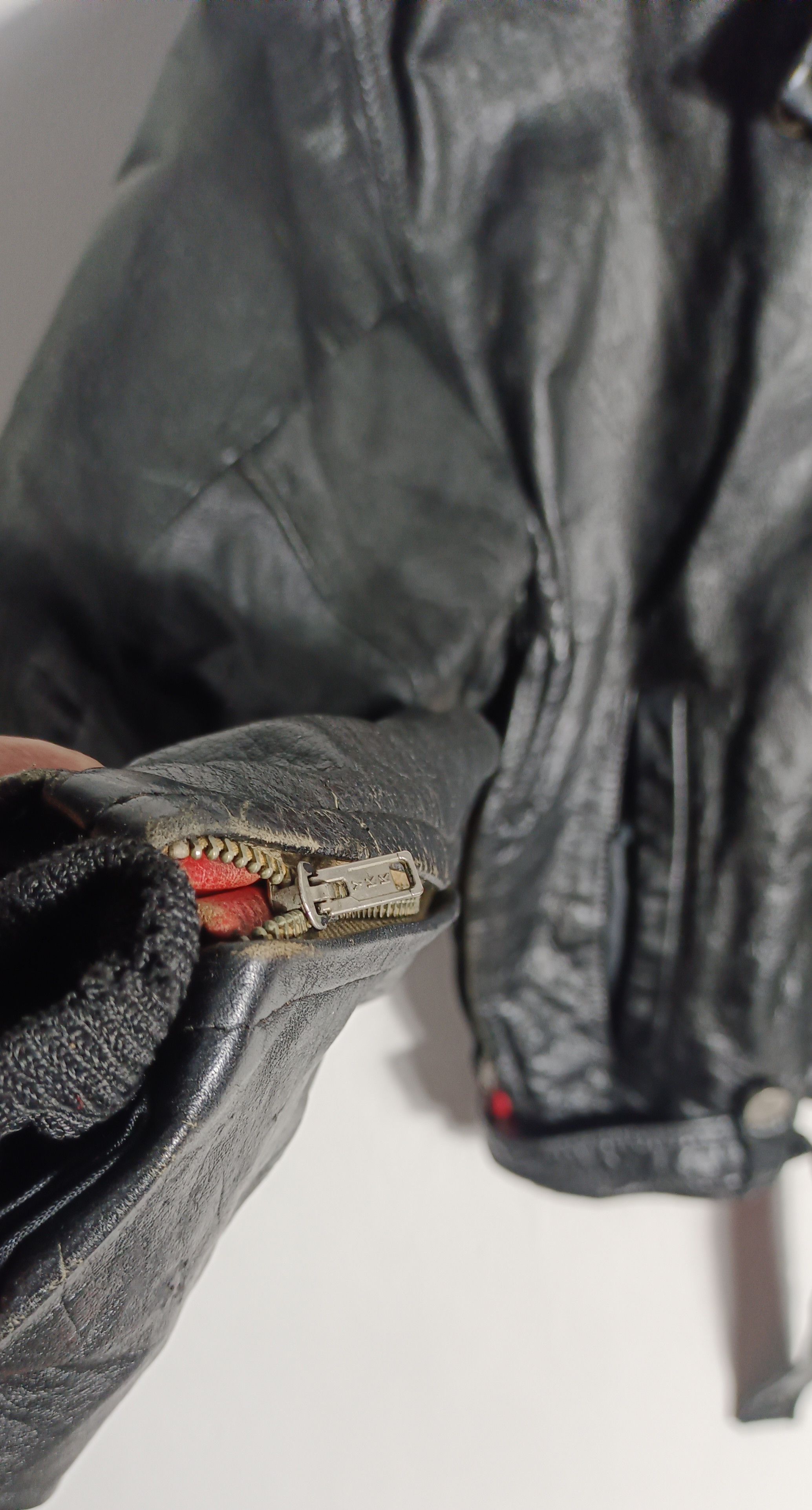 If Six Was Nine Vtg 1980s💥New Paris Bikers Leather Jacket Size US M / EU 48-50 / 2 - 10 Thumbnail