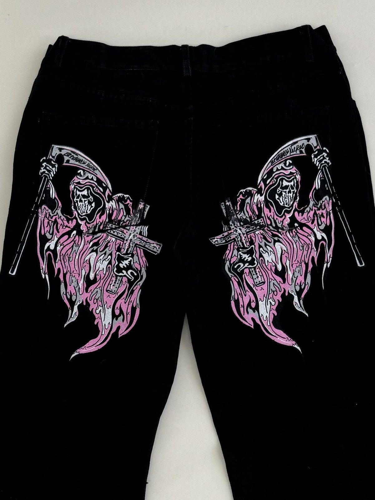 Warren Lotas Warren Lotas “Brothers Keeper” Denim Pants Size US 40 / EU 56 - 2 Thumbnail