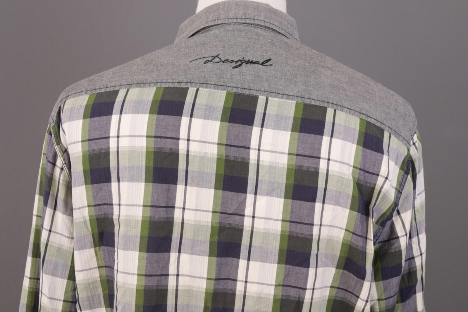 Desigual Desigual Multicolor Check Button Down Shirt Size 2XL Size US XXL / EU 58 / 5 - 8 Thumbnail