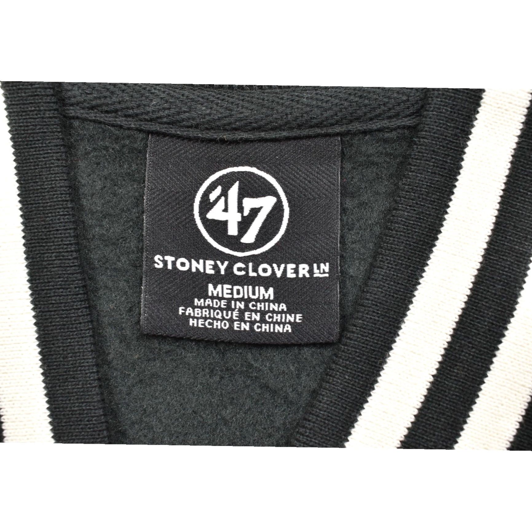 Vintage 47 Stoney Clover Philadelphia Eagles NFL Basic Jacket Black M Cotton Size US M / EU 48-50 / 2 - 2 Thumbnail