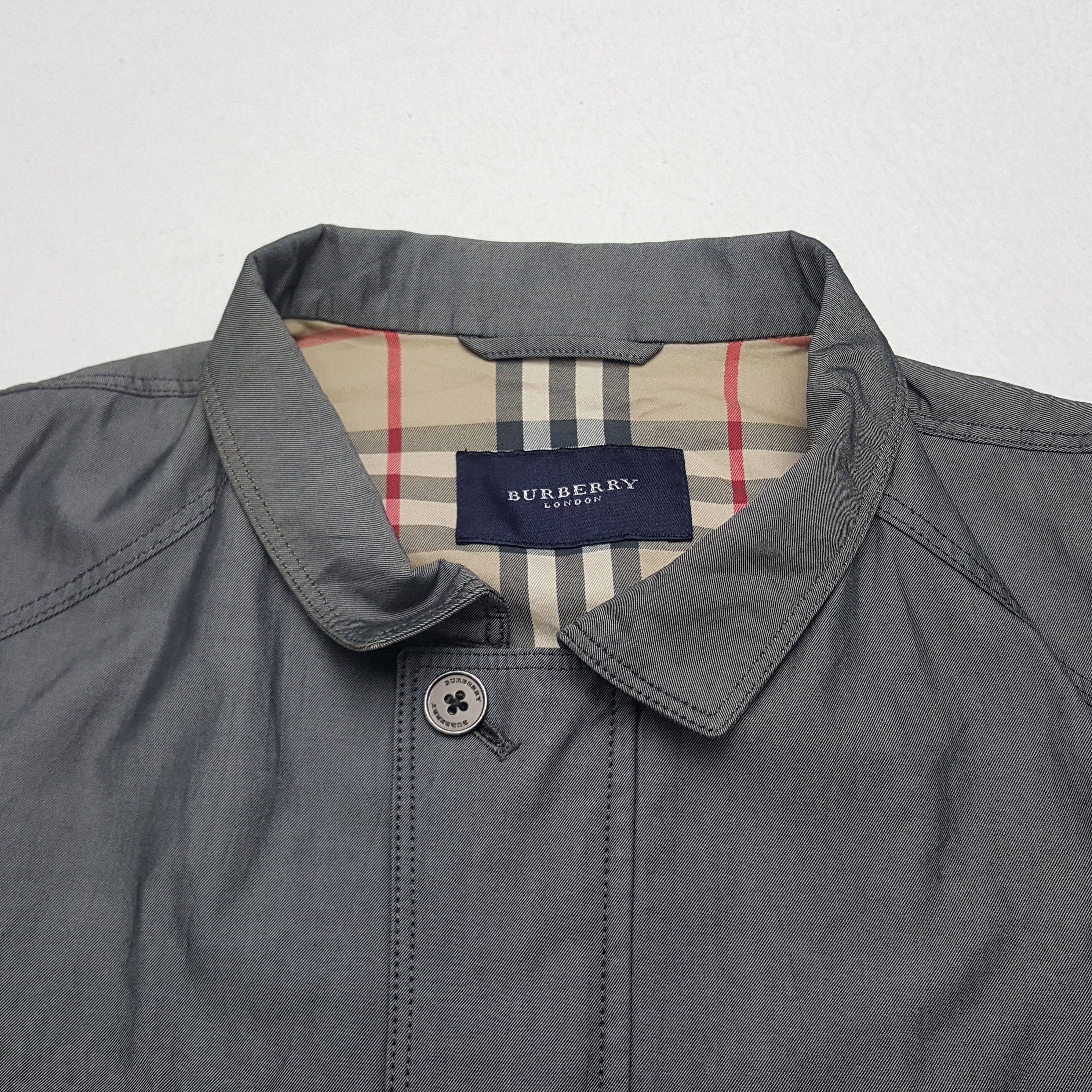 Burberry × Vintage Vintage Burberry London Nova Check Designer Jacket Size US M / EU 48-50 / 2 - 5 Thumbnail