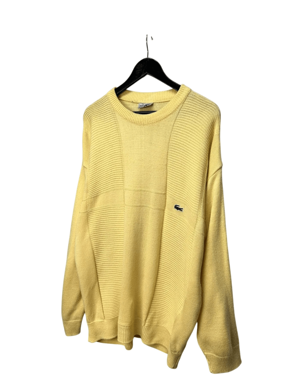 14th Addiction 90s Lacoste XL Sweater – Hand Knit Y2K Japanese Style Size US L / EU 52-54 / 3 - 3 Thumbnail