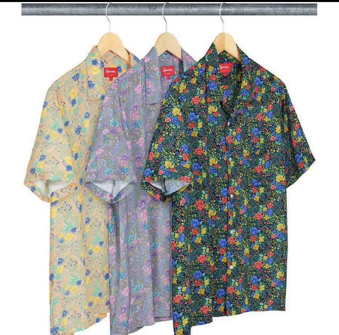 Supreme Mini Floral Rayon Shirt Size US L / EU 52-54 / 3 - 1 Thumbnail