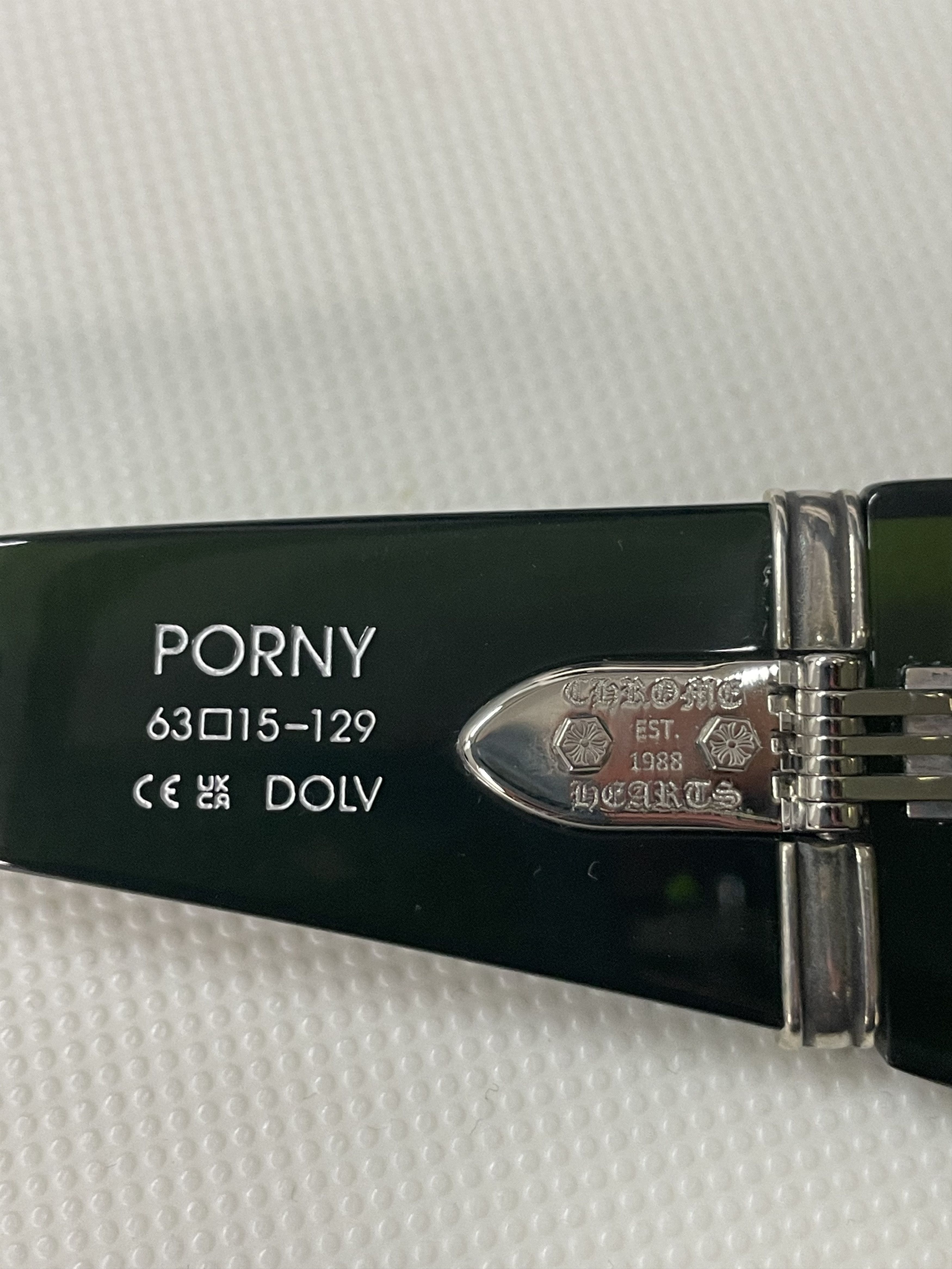 Chrome Hearts Chrome Hearts PORNY DOLV Sunglasses Size ONE SIZE - 8 Thumbnail