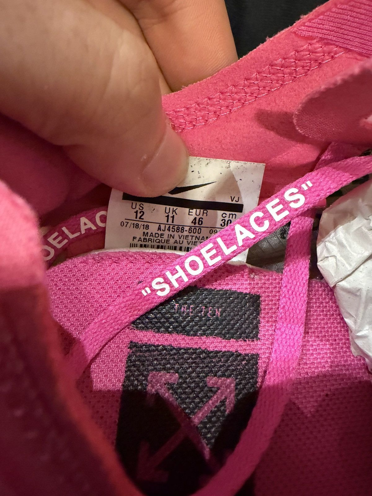 Nike × Off-White Off white x Nike Zoom Fly SP Sneaker Size US 12 / EU 45 - 8 Thumbnail