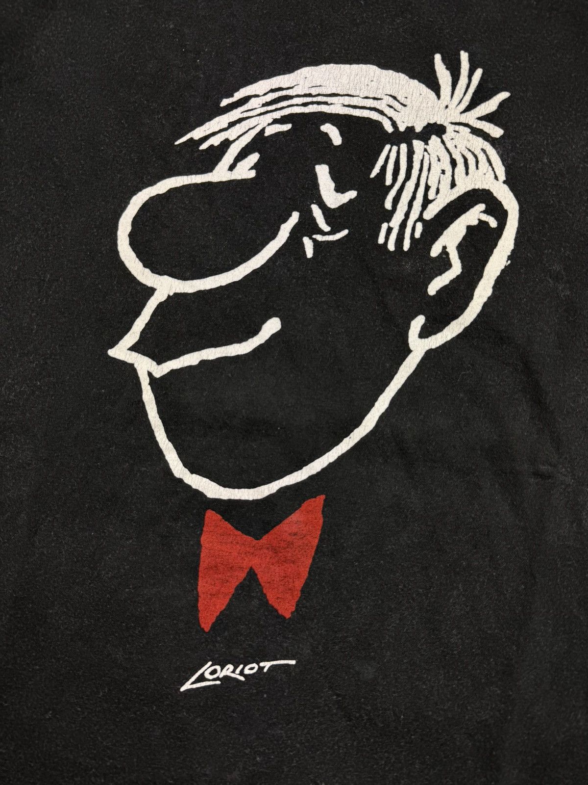 Vintage Vintage 90s Loriot Vicco Von Bulow comics art graphic tee Size US XL / EU 56 / 4 - 3 Thumbnail