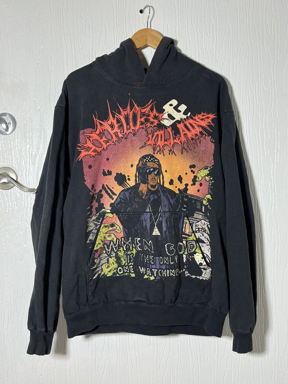 Metro Boomin 2023 Metro Boomin Heroes & Villains Comic Hoodie Large Size US L / EU 52-54 / 3 - 1 Thumbnail