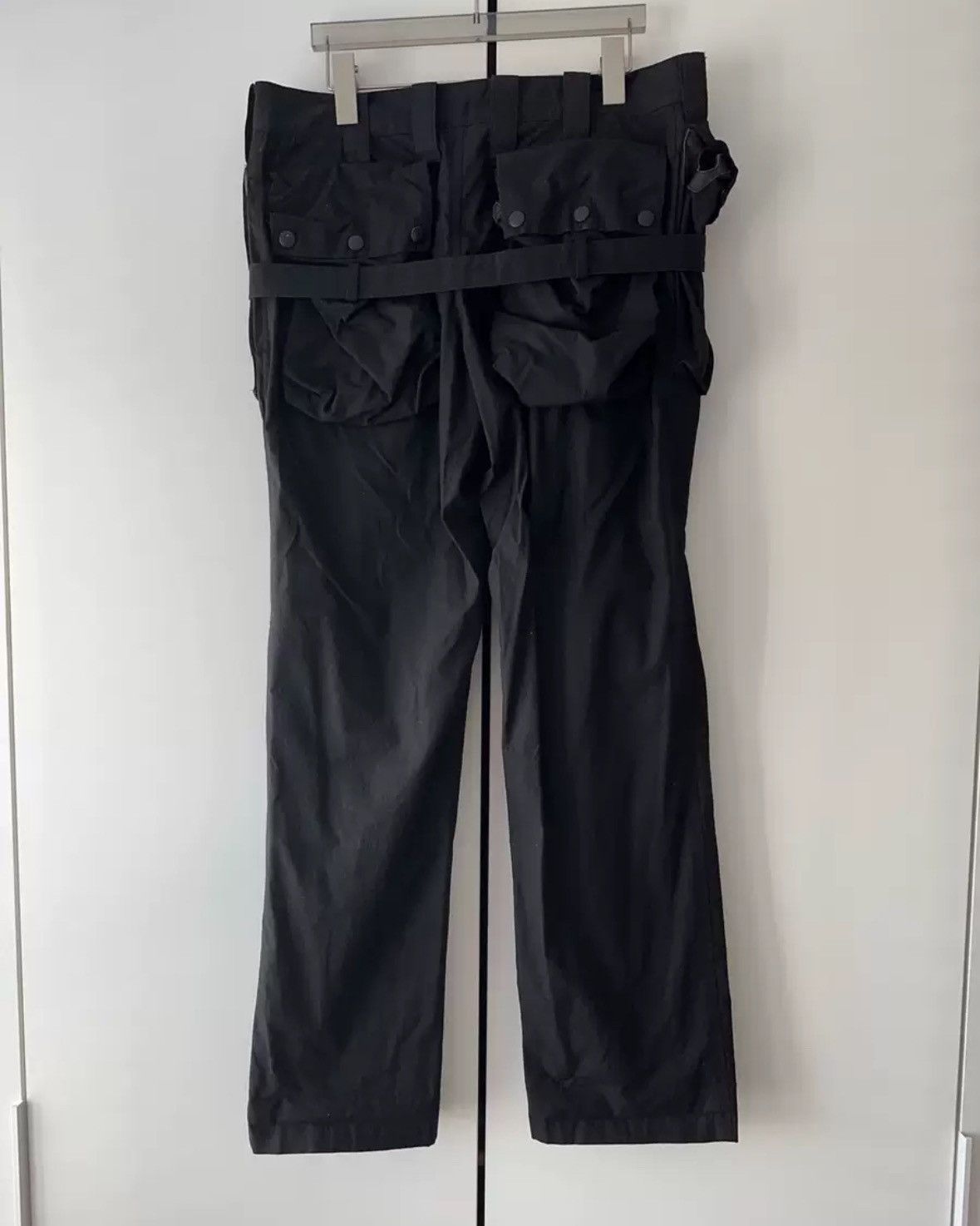 Yohji Yamamoto Yohji Yamamoto Pour tactical defeated strap trousers Size US 32 / EU 48 - 6 Thumbnail