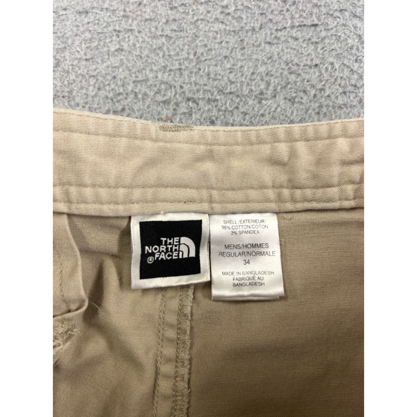 The North Face The North Face Shorts Mens 34 Beige Cargo Pocket Cotton Blend Hiking Camping Size US 34 / EU 50 - 3 Thumbnail