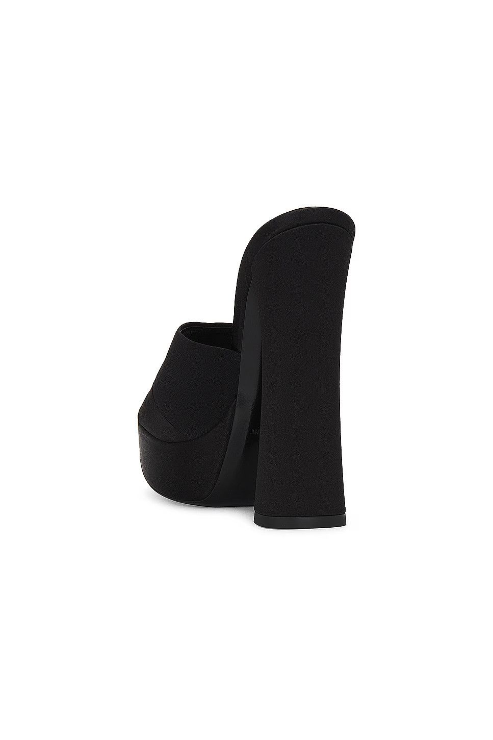 Saint Laurent Paris o1bcso1str0226 Boogie Platform Mules in Black Size US 7.5 / IT 37.5 - 4 Thumbnail