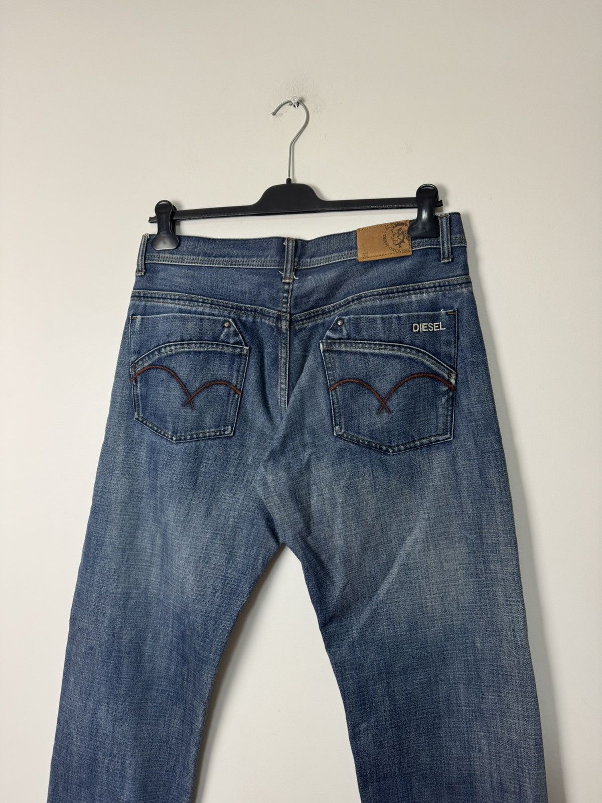 Diesel Diesel Vintage Straight Fit Denim Jeans Made in Italy Size US 34 / EU 50 - 2 Thumbnail