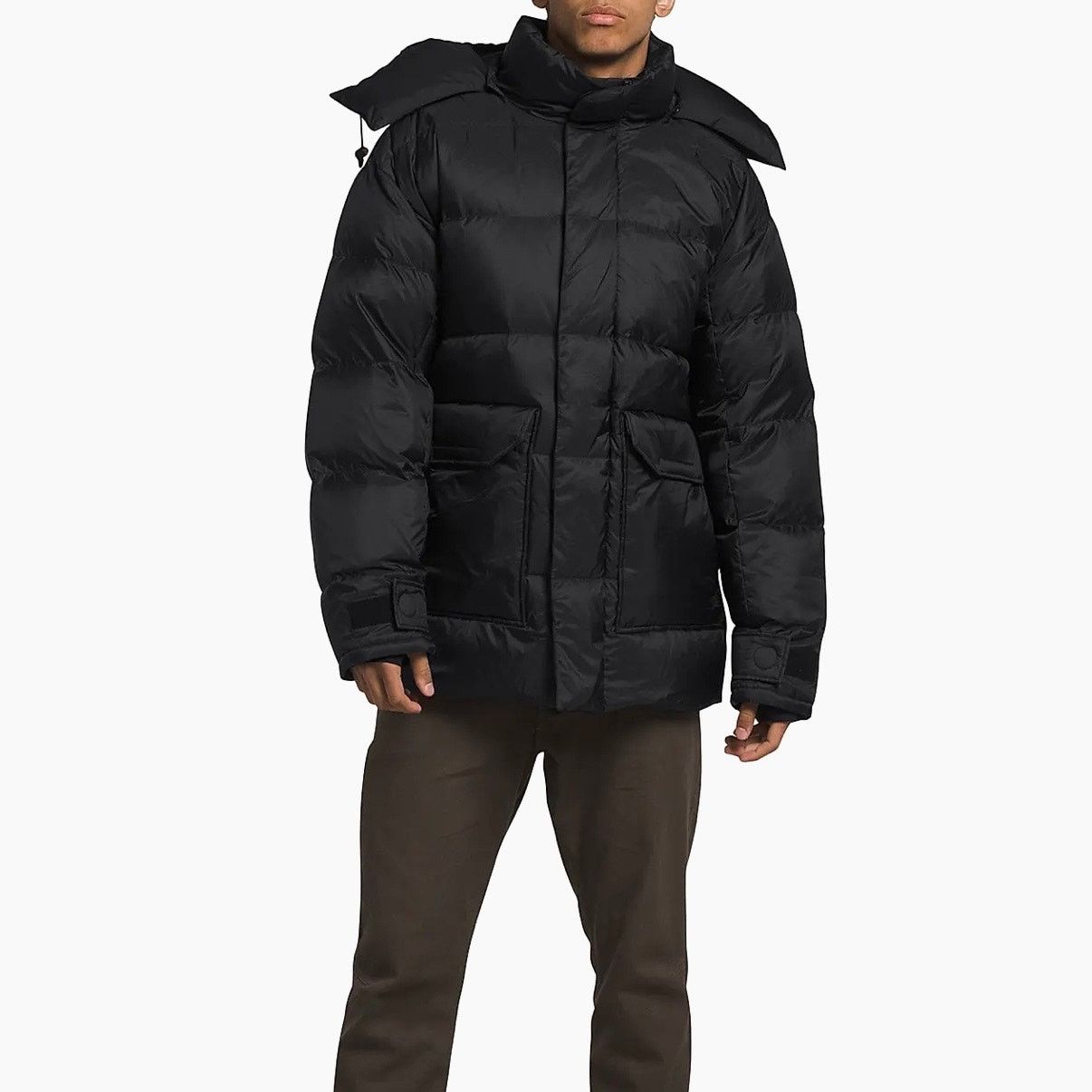 The North Face THE NORTH FACE MEN'S XLARGE PARKA 73 JACKET DOWN KHAKI STONE Size US XL / EU 56 / 4 - 2 Thumbnail