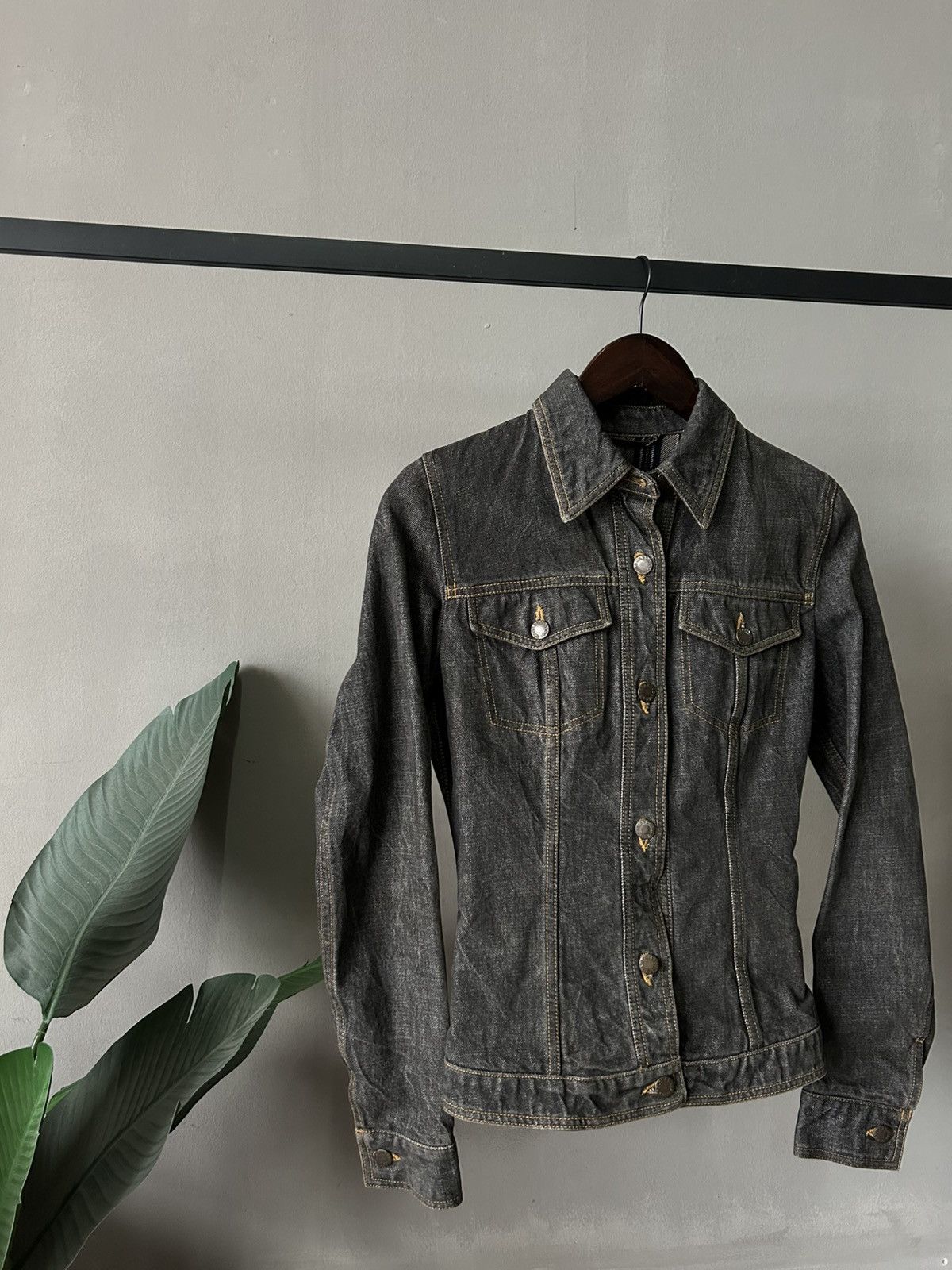 Dolce & Gabbana Dolce Gabbana Denim Jacket Size XXS / US 00 / IT 34 - 1 Thumbnail