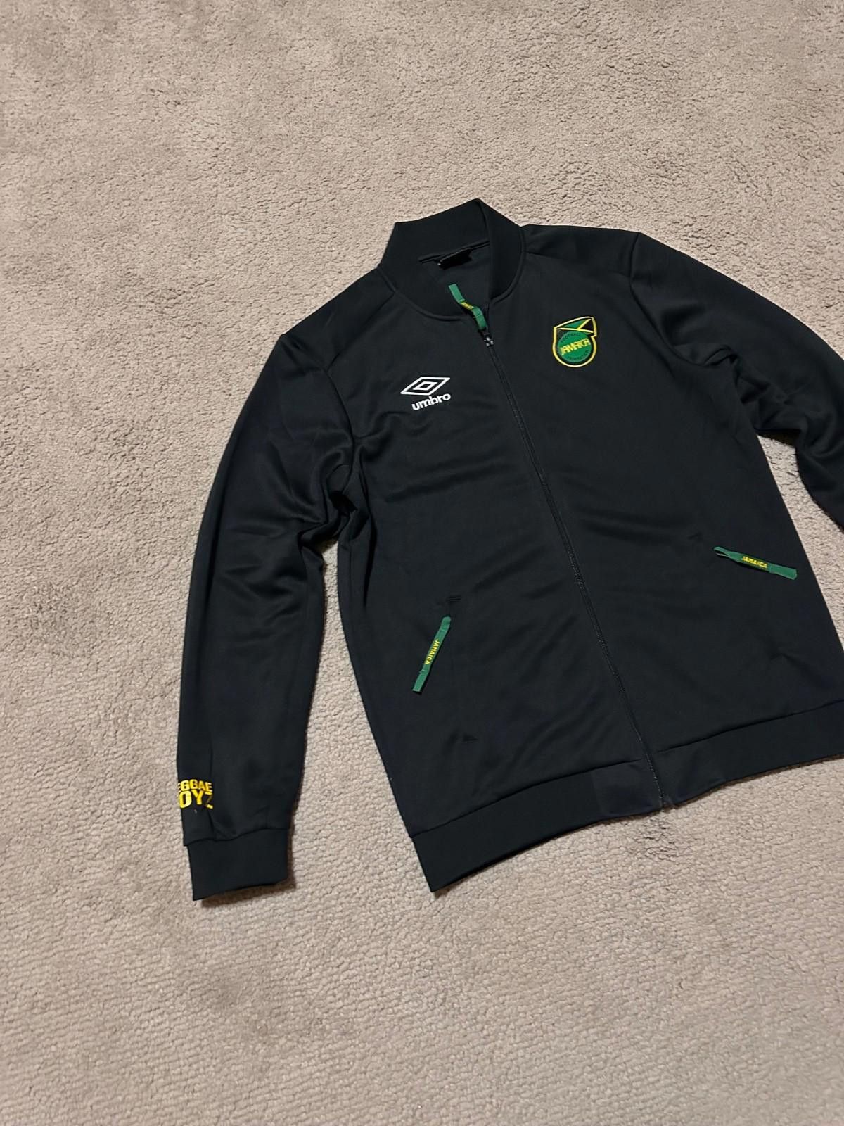 Umbro Umbro Jamaica Nationals Football Soccer Zip Track Jacket S Size US L / EU 52-54 / 3 - 2 Thumbnail