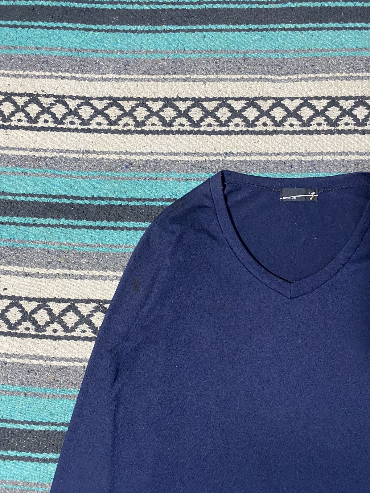 Lad Musician Lad Musican Indigo Dyed Longsleeve Size US S / EU 44-46 / 1 - 6 Thumbnail
