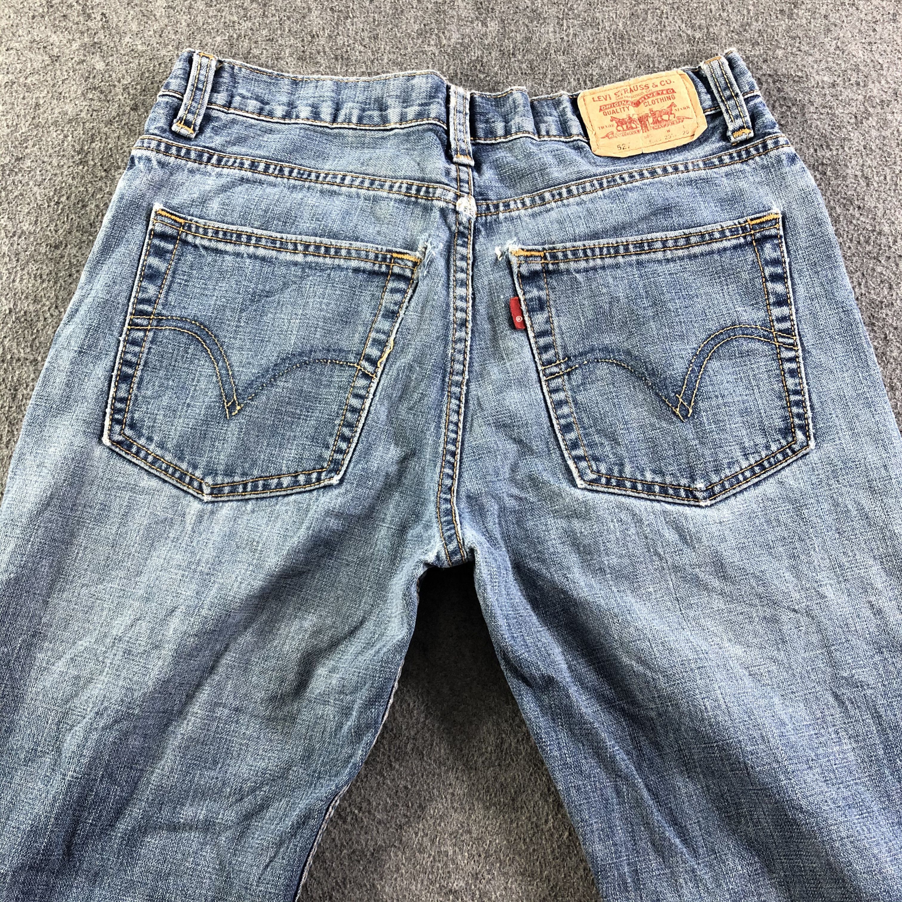 Levi's Vintage Blue Wash Levis 527 Jeans-J3714 Size US 30 / EU 46 - 4 Thumbnail