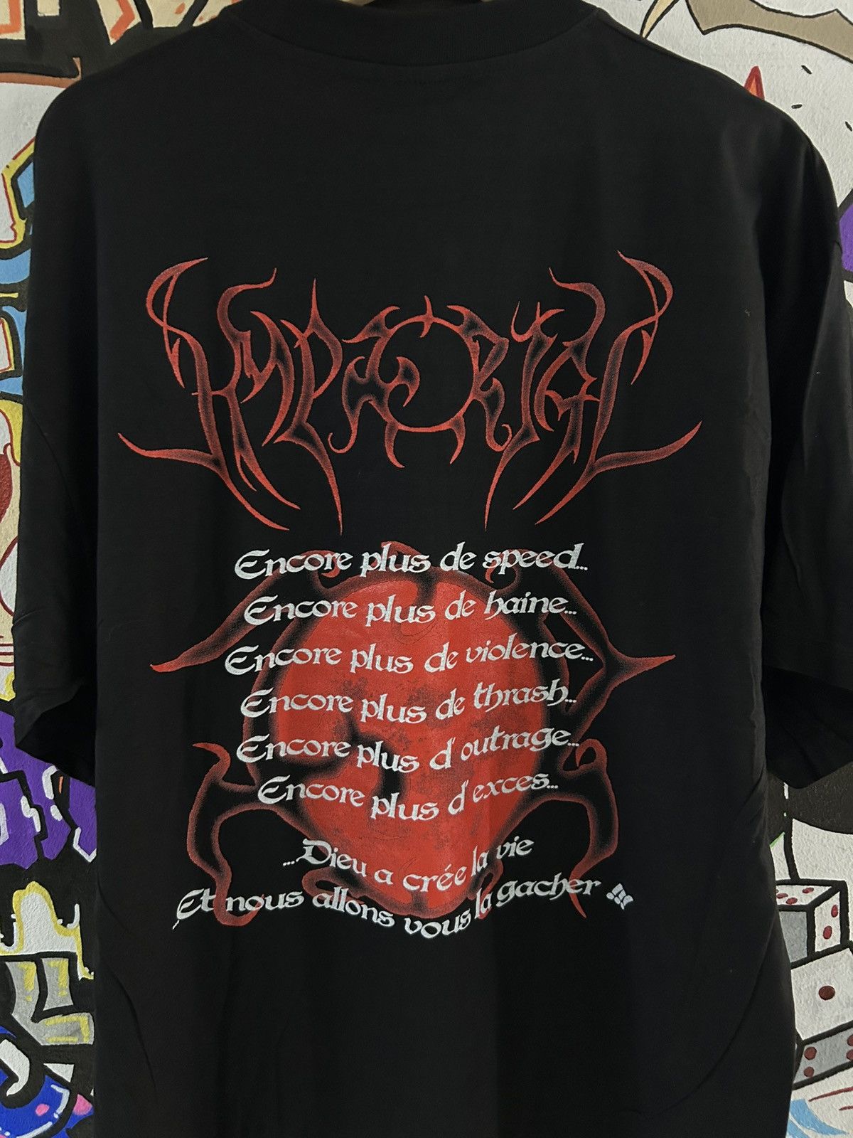 Vintage Aux Crepuscules 1998 tour tee Size US XL / EU 56 / 4 - 3 Thumbnail