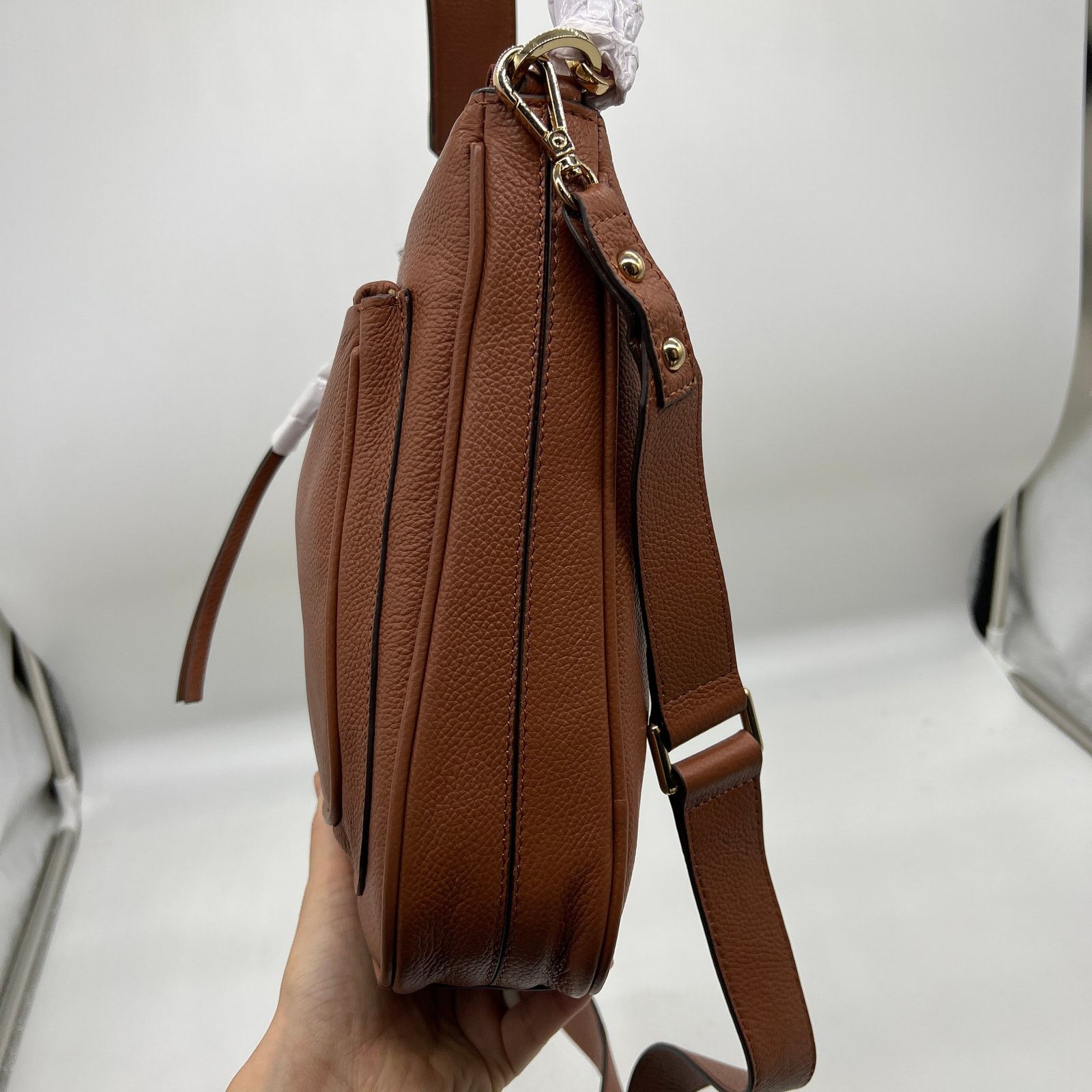 Other Lodis North/South Zip-Top Leather Womens Purse C Size ONE SIZE - 4 Thumbnail